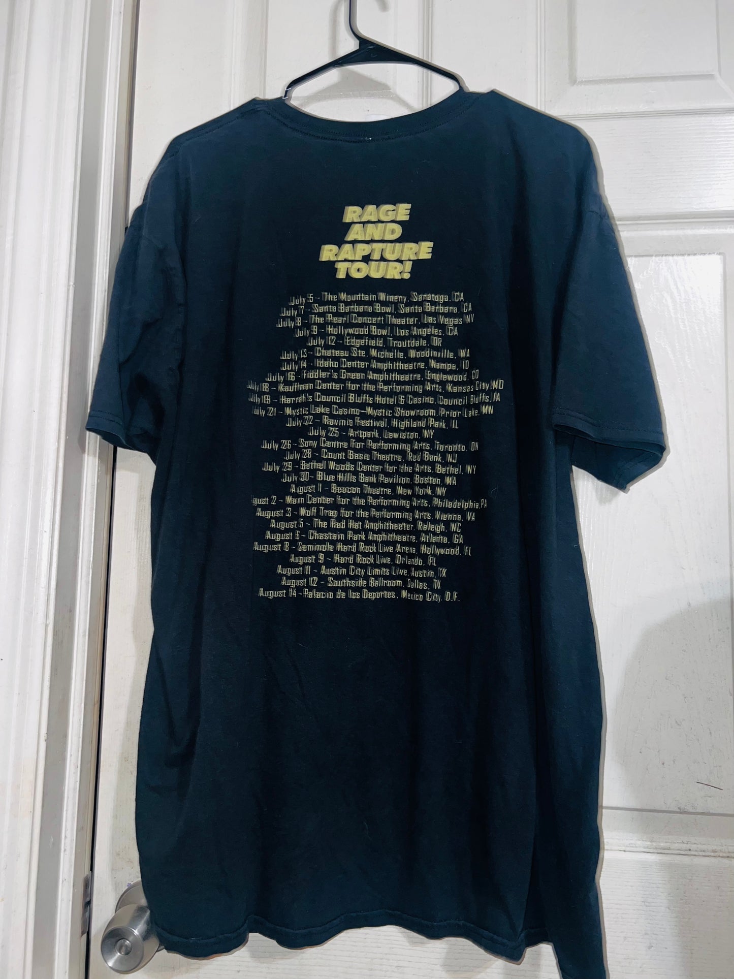 Blondie & Garbage Vintage Tour Double Sided Tee