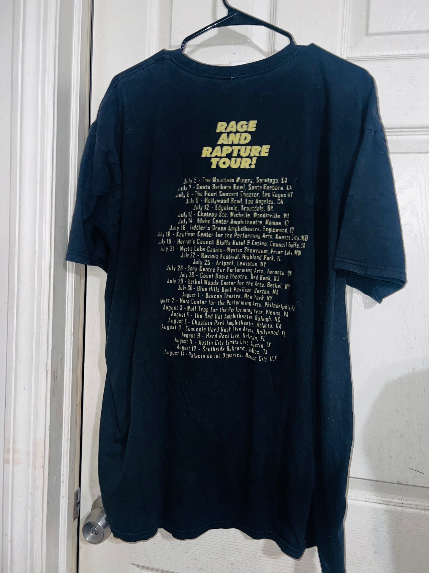 Blondie & Garbage Vintage Tour Double Sided Tee