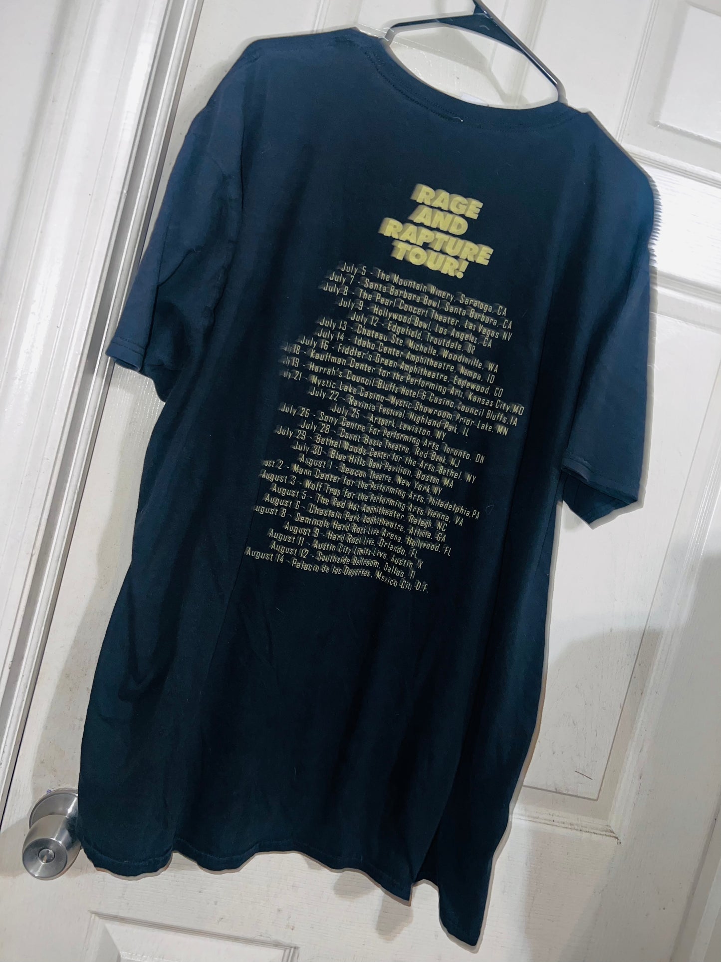 Blondie & Garbage Vintage Tour Double Sided Tee
