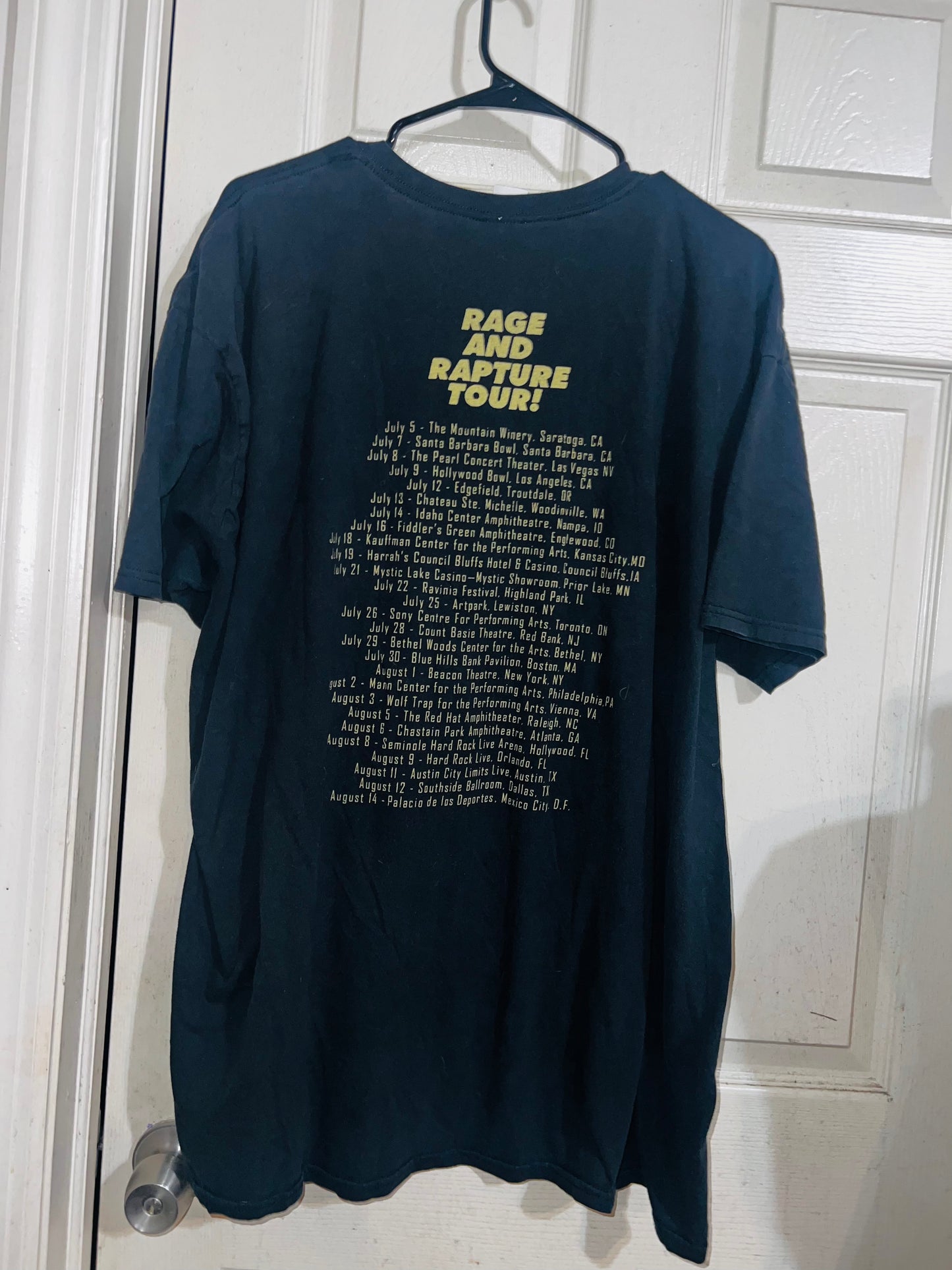 Blondie & Garbage Vintage Tour Double Sided Tee