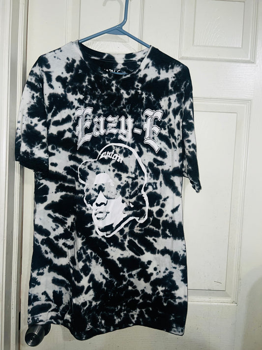 Eazy E Oversized Distressed Tee
