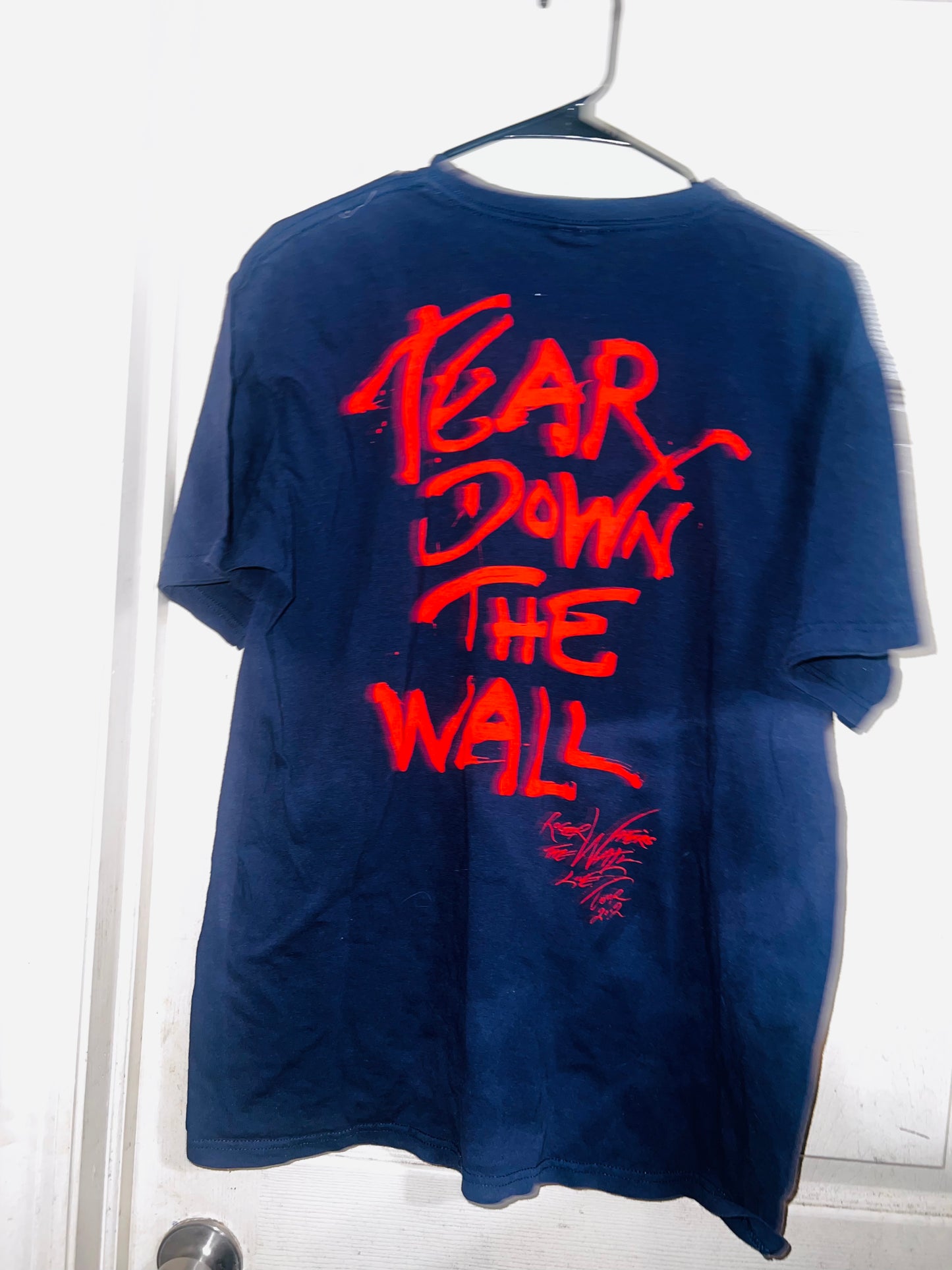Pink Floyd Double Sided Vintage The Wall Tee