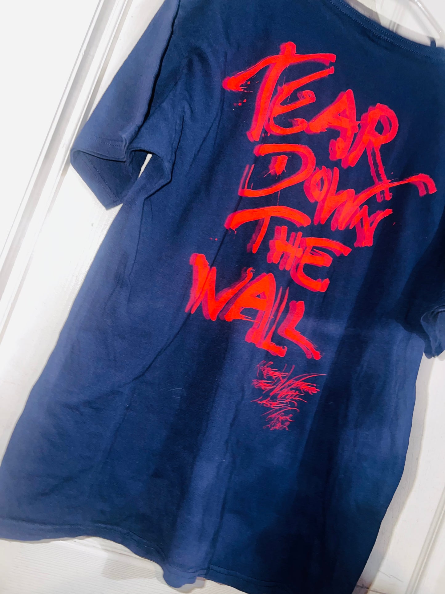 Pink Floyd Double Sided Vintage The Wall Tee