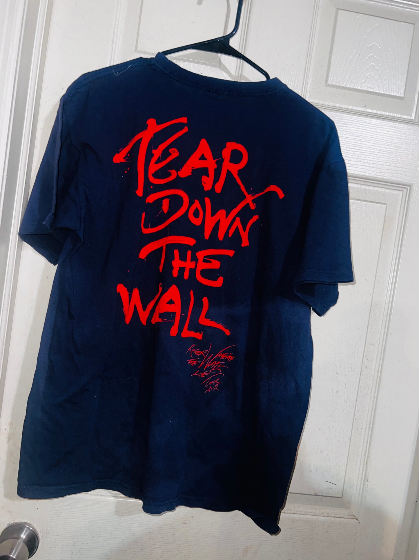 Pink Floyd Double Sided Vintage The Wall Tee