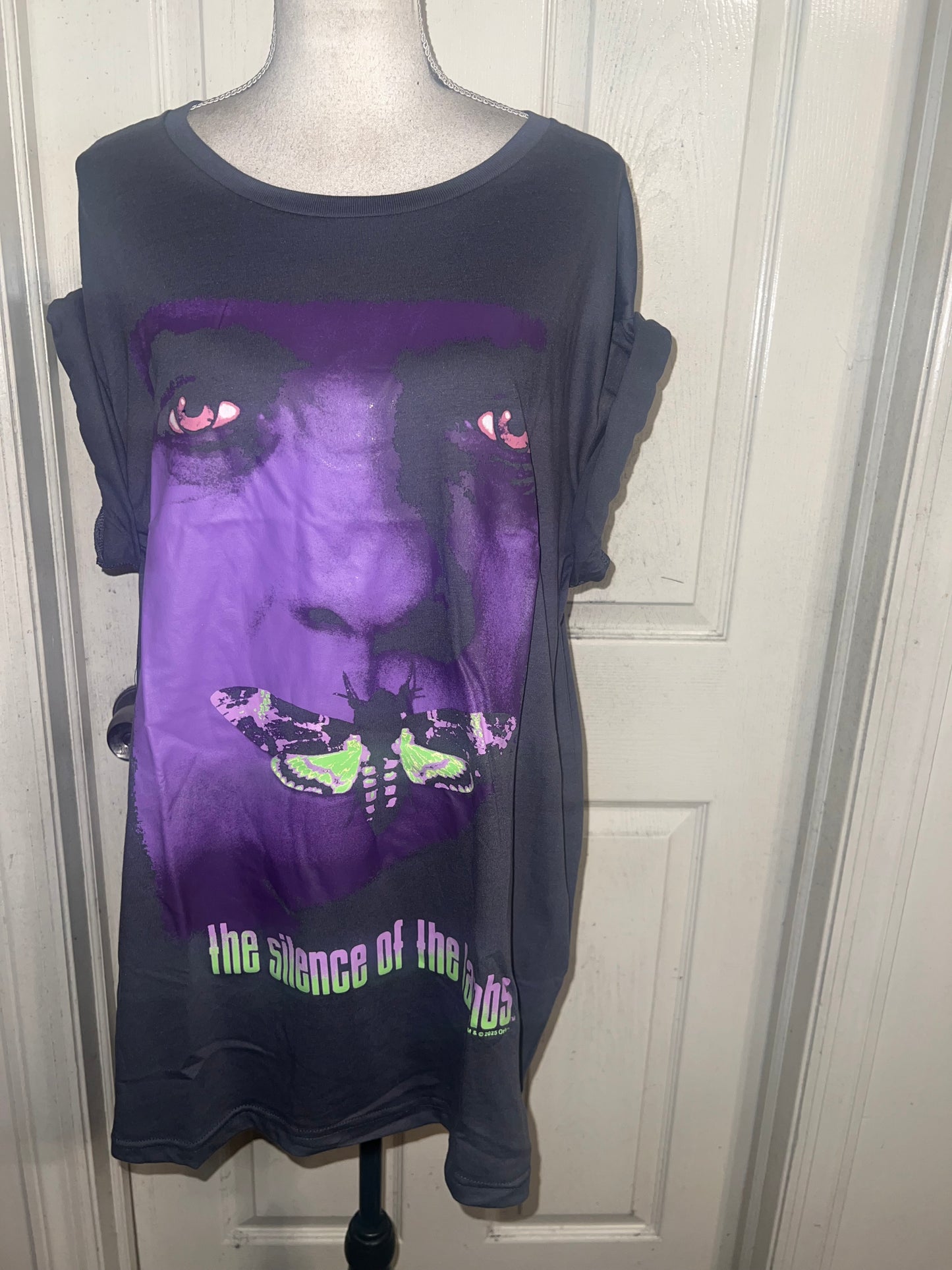 The Silence of the Lambs Oversized Distressed Tee