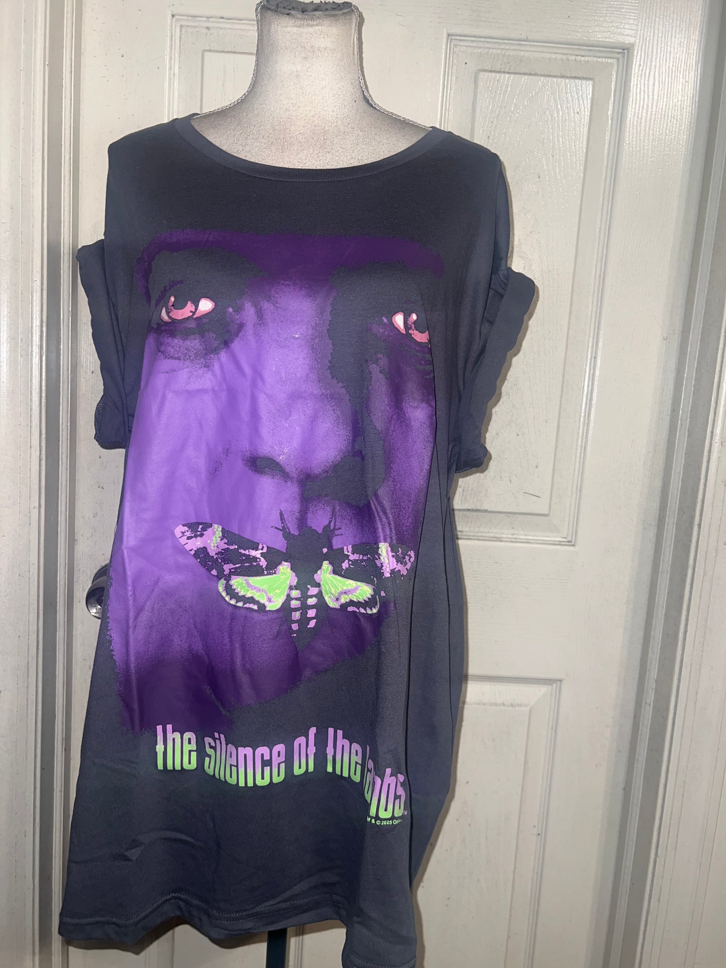 The Silence of the Lambs Oversized Distressed Tee