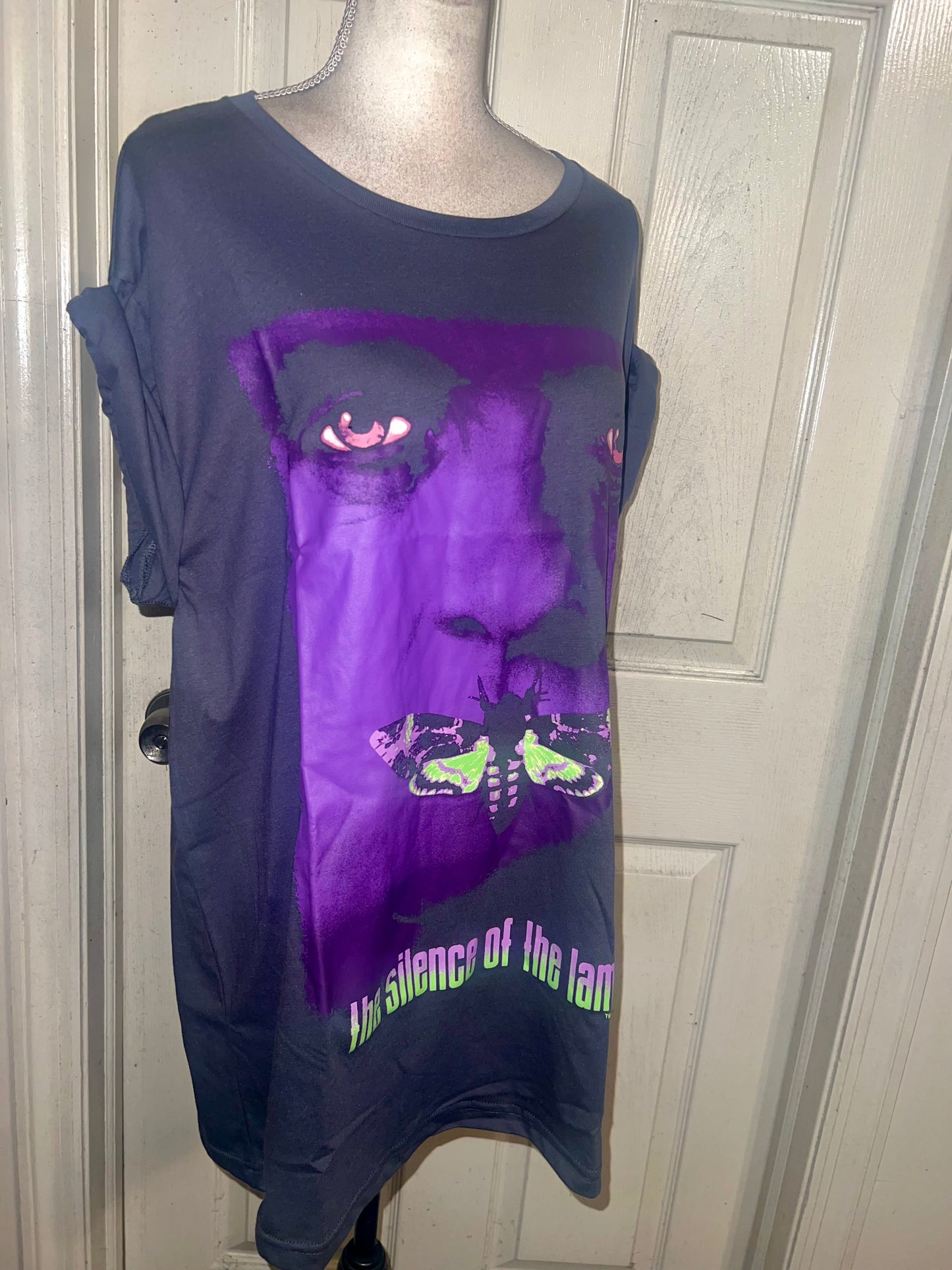 The Silence of the Lambs Oversized Distressed Tee