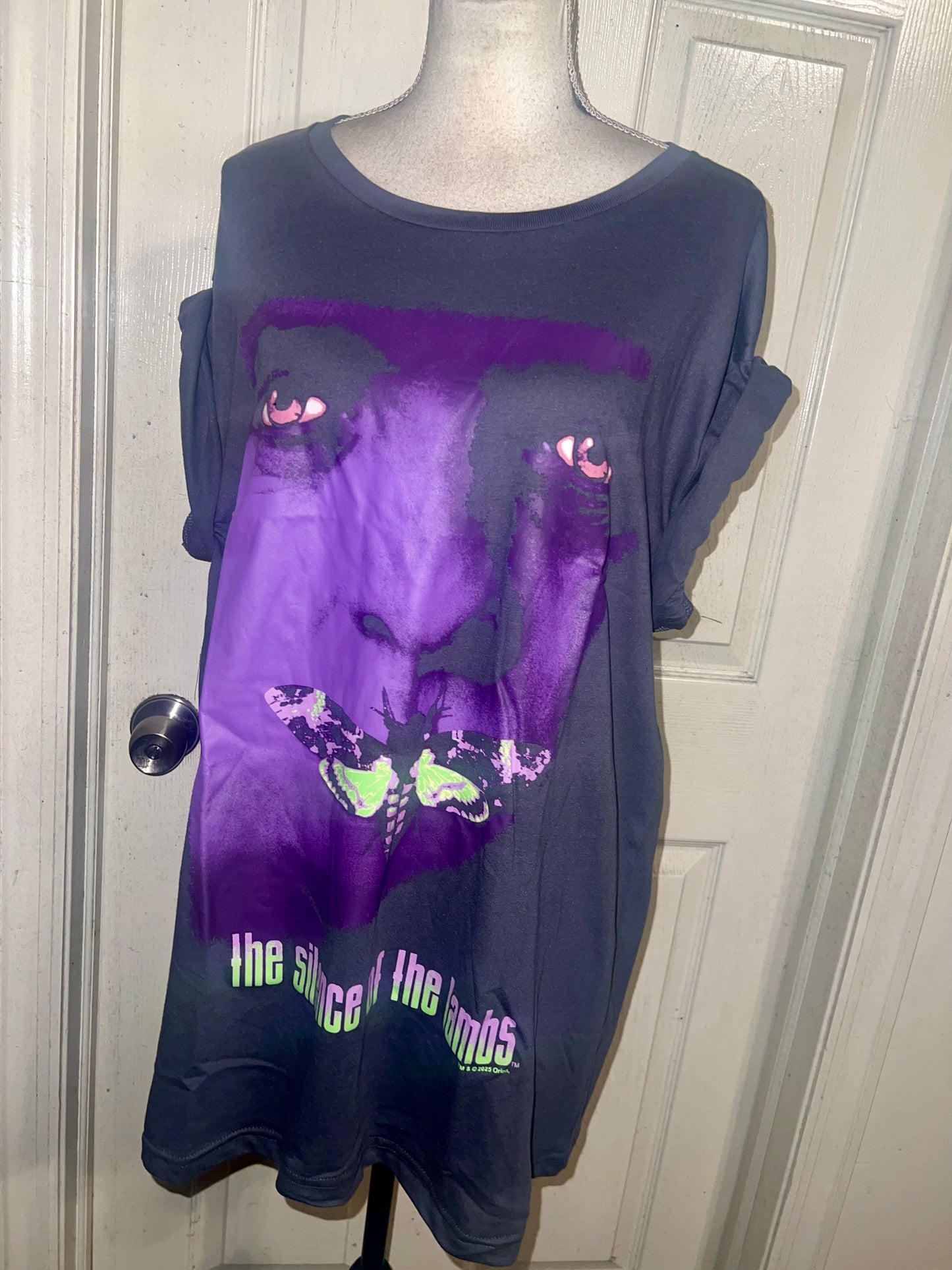 The Silence of the Lambs Oversized Distressed Tee