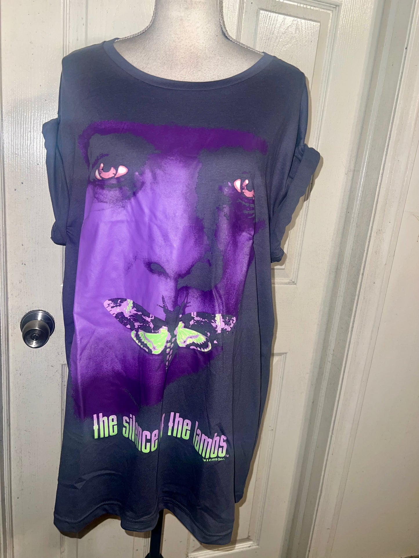 The Silence of the Lambs Oversized Distressed Tee