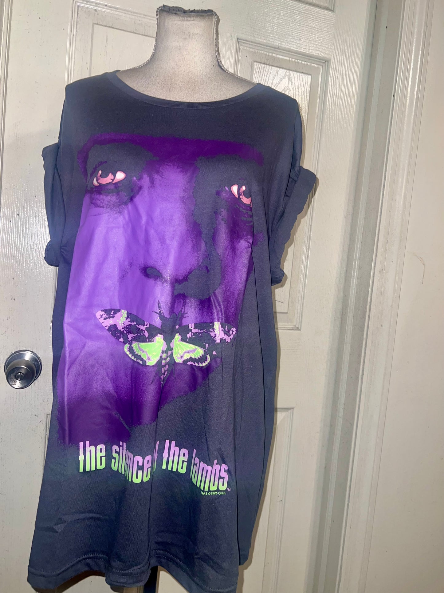 The Silence of the Lambs Oversized Distressed Tee