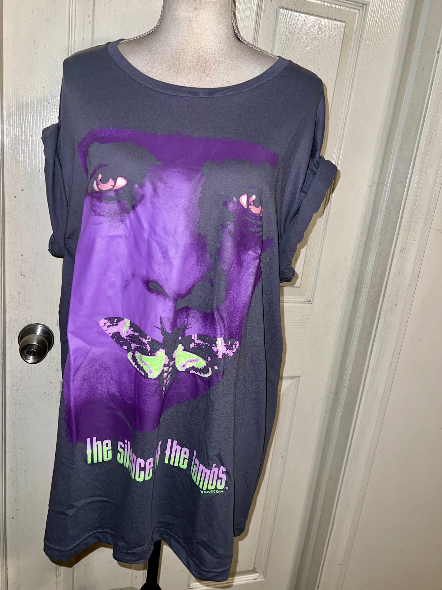 The Silence of the Lambs Oversized Distressed Tee