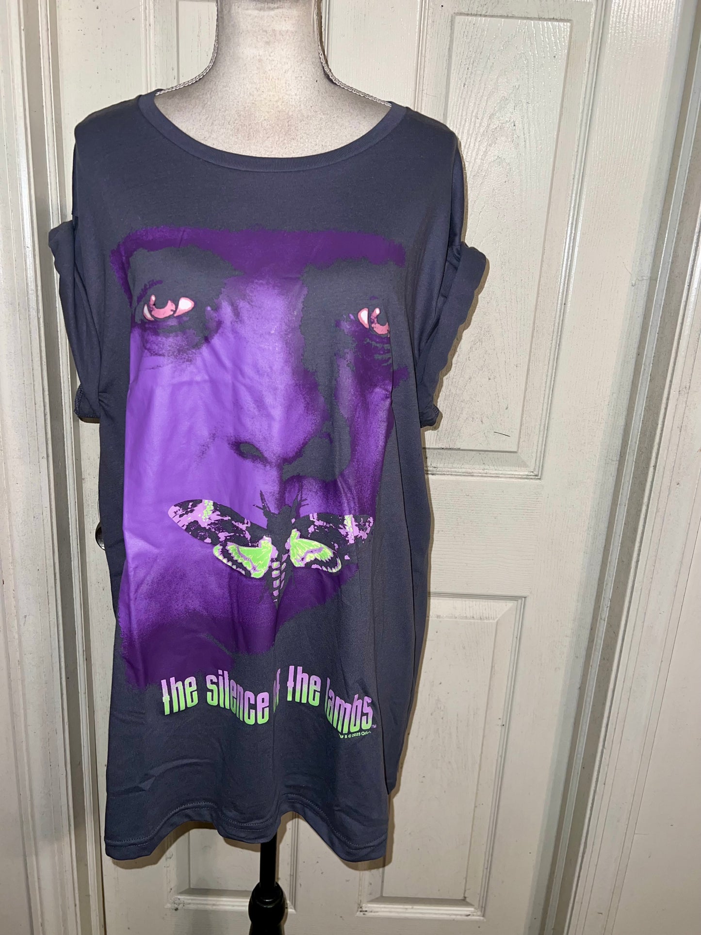 The Silence of the Lambs Oversized Distressed Tee