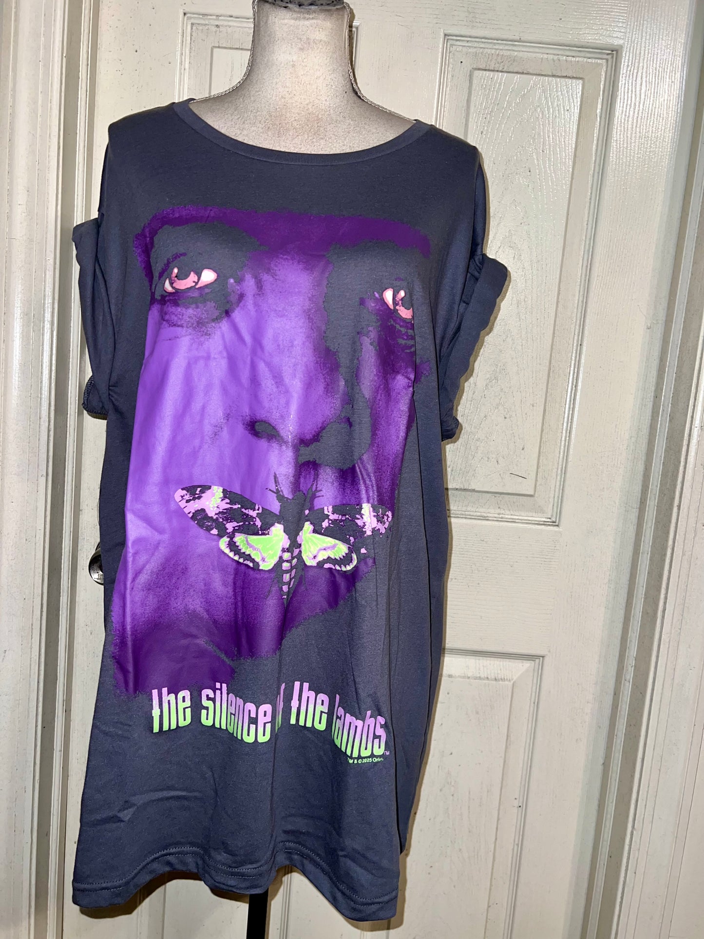 The Silence of the Lambs Oversized Distressed Tee