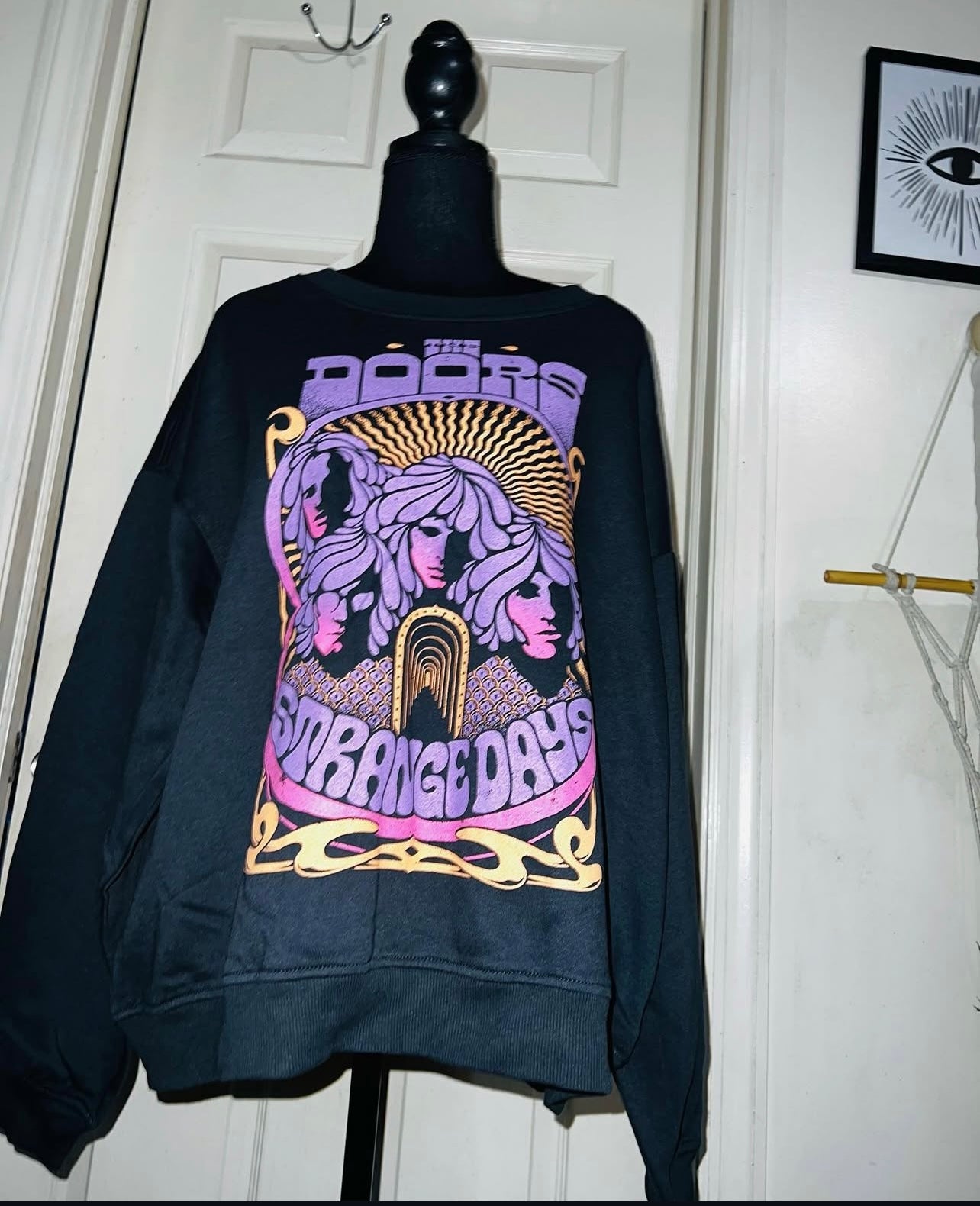 The Doors Oversized Distressed Sweatshirt