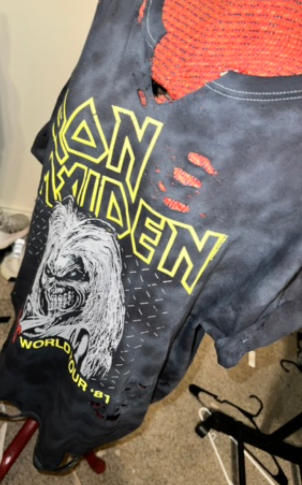 Iron Maiden ‘81 Distressed tee