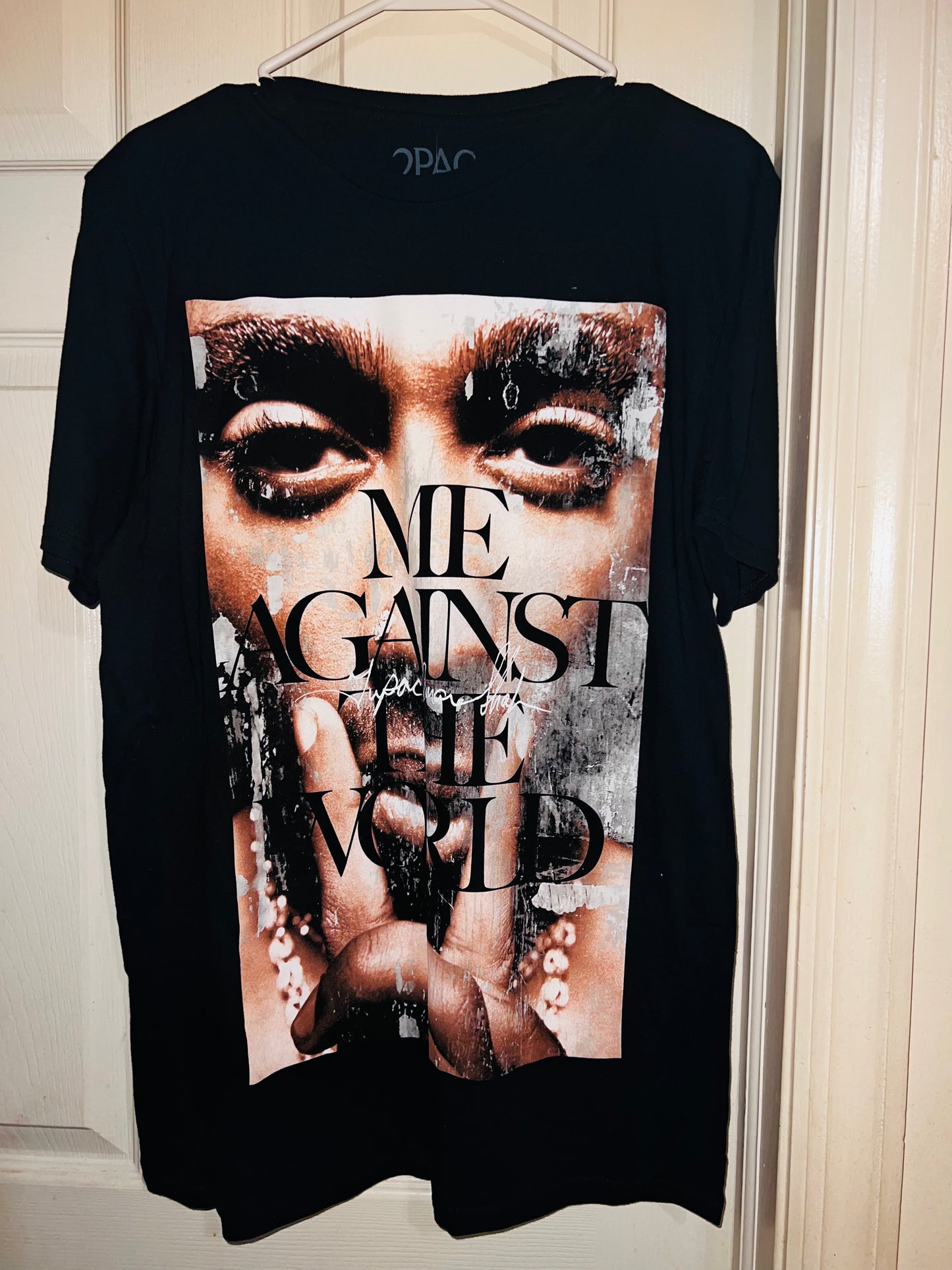 Tupac Oversized Distressed Tee
