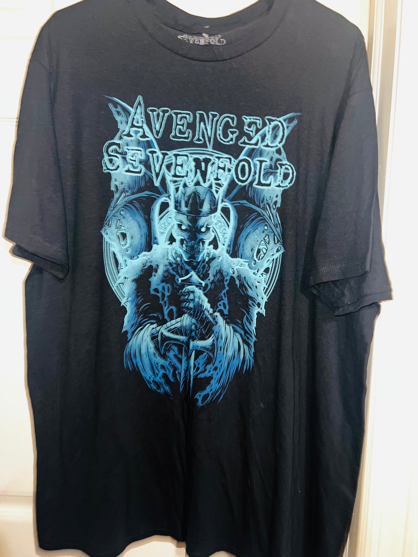 Avenged Sevenfold Oversized Distressed Tee