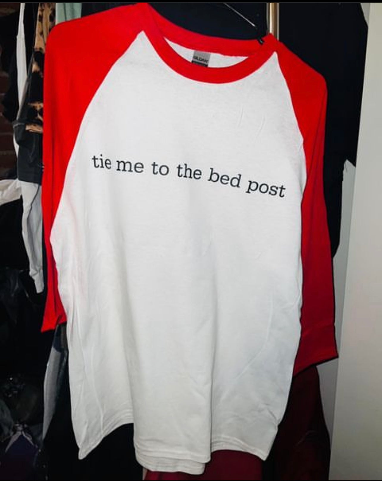 Eve 6 Raglan Distressed Long Sleeve