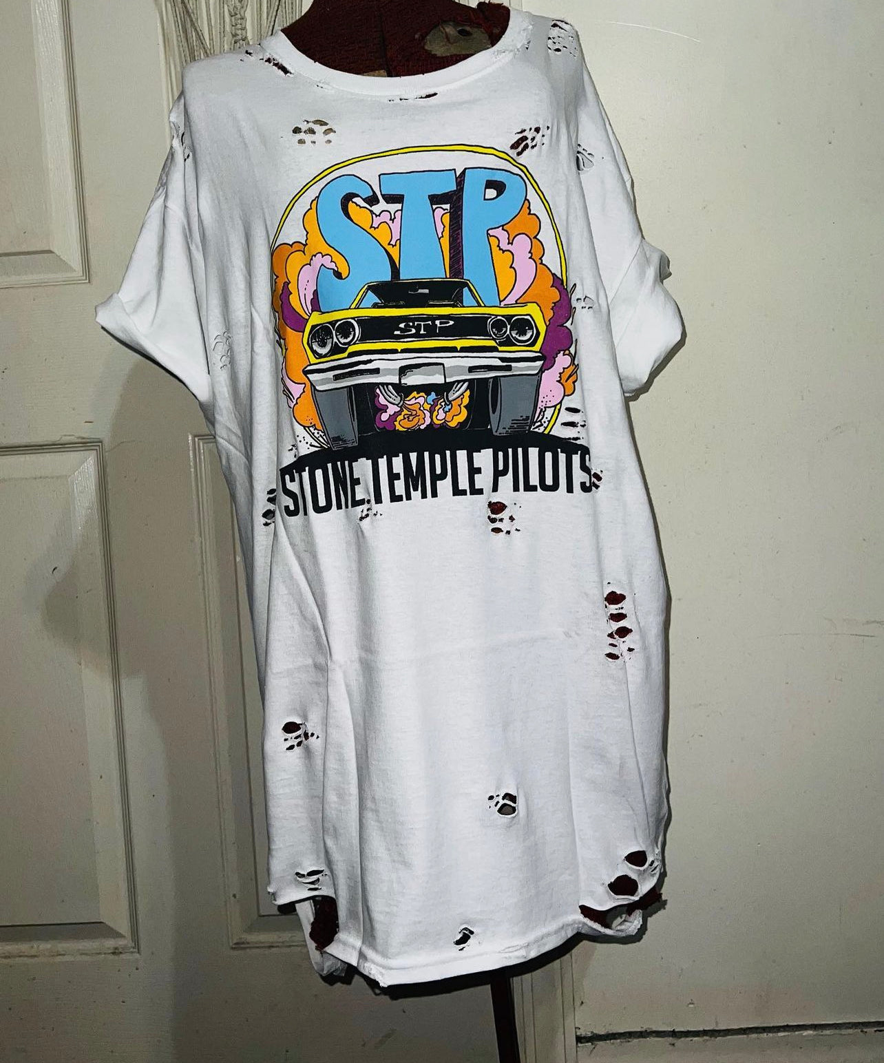 Stone Temple Pilots Distressed Tee (Customizable)