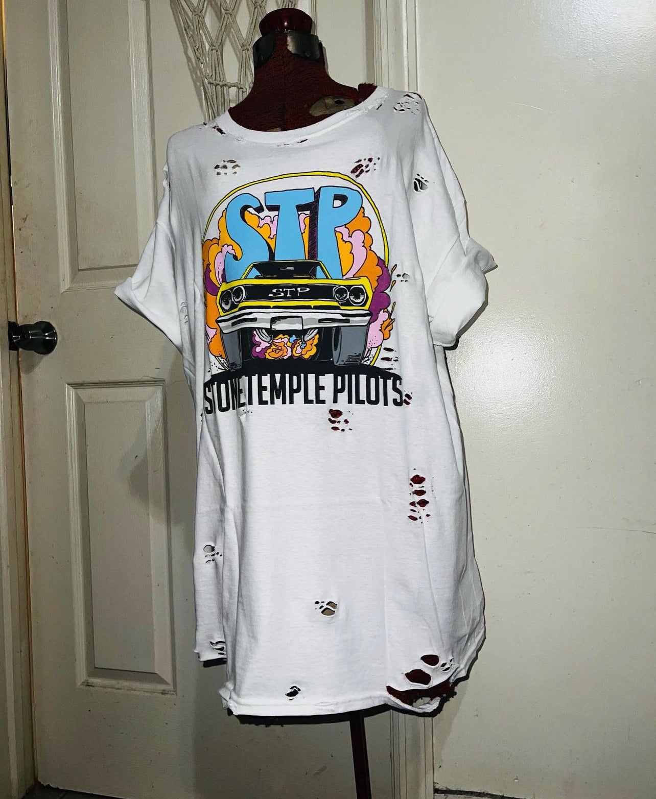 Stone Temple Pilots Distressed Tee (Customizable)