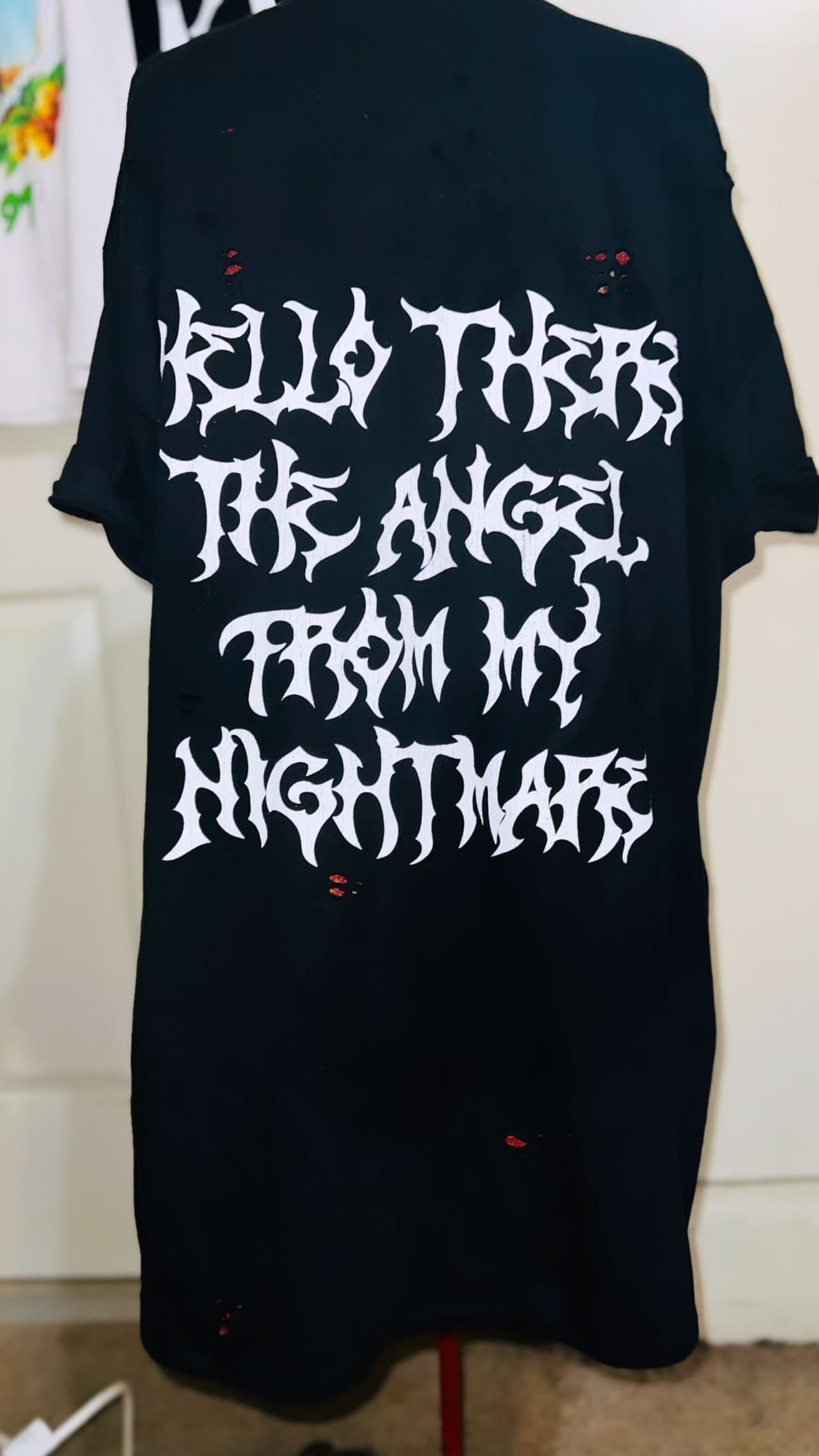 Blink 182 Double Sided Oversized Distressed T-Shirt