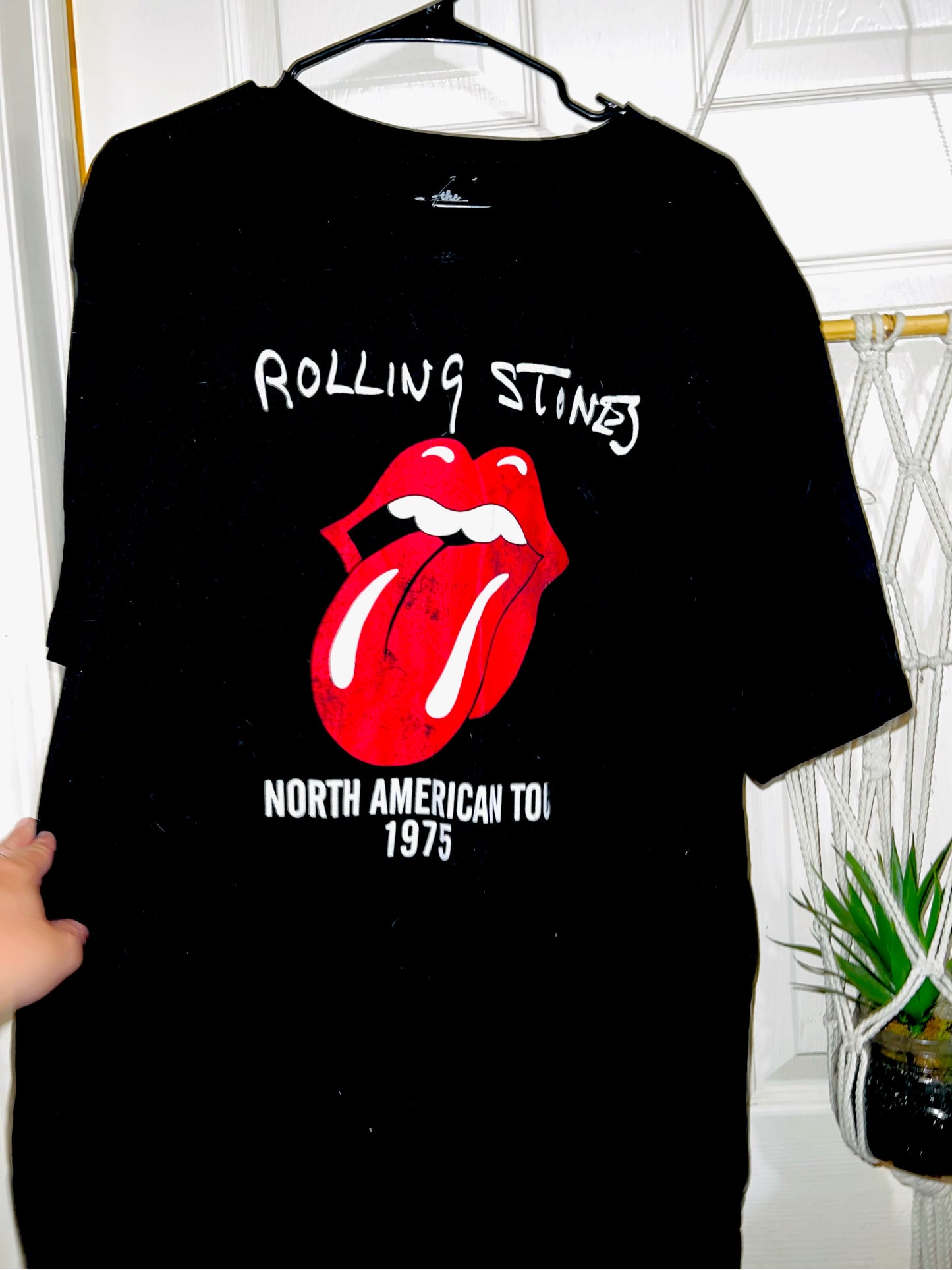 Rolling Stones 1971 NA Tour OS Distressed Tee
