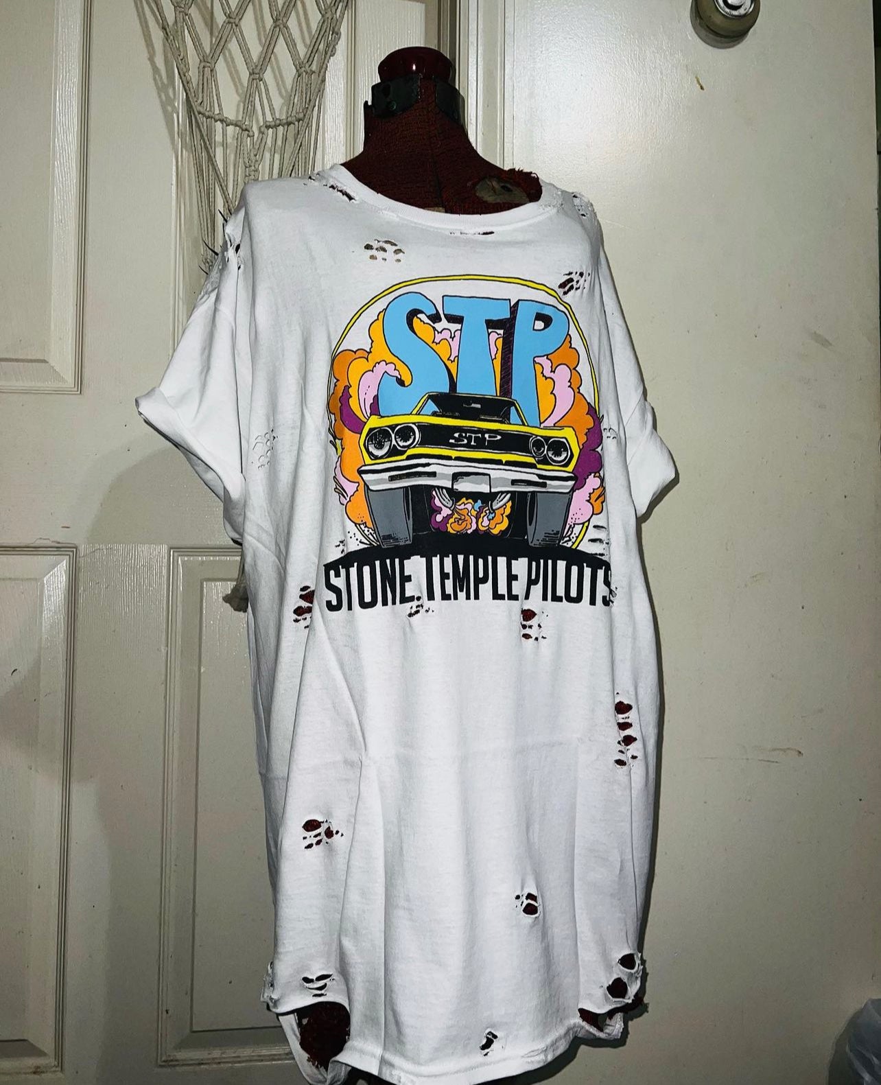 Stone Temple Pilots Distressed Tee (Customizable)