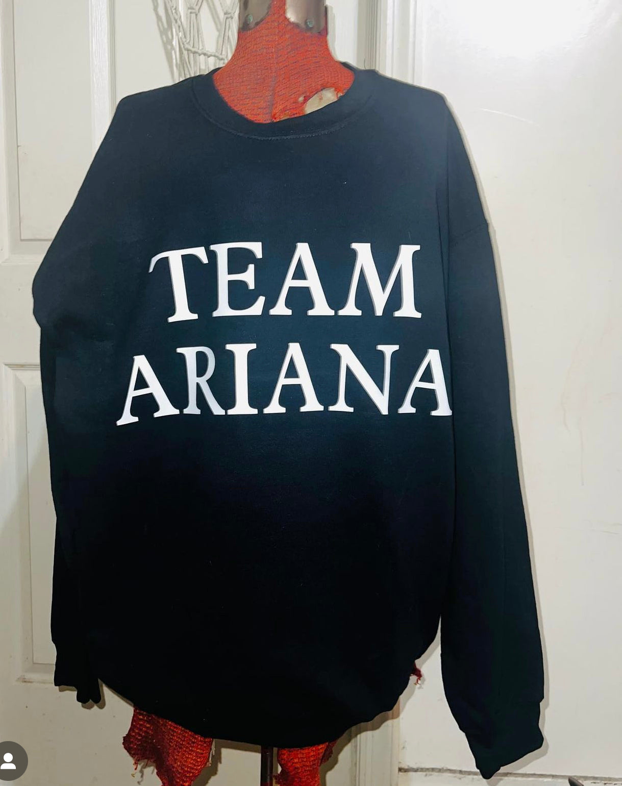 Team Ariana Distressed Sweatshirts and Tees