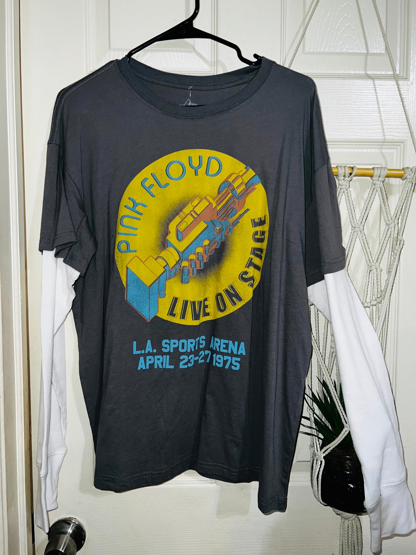 Pink Floyd Double Sided Long Sleeve OS Diss. Shirt