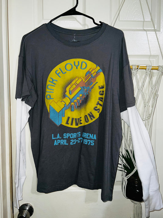 Pink Floyd Double Sided Long Sleeve OS Diss. Shirt