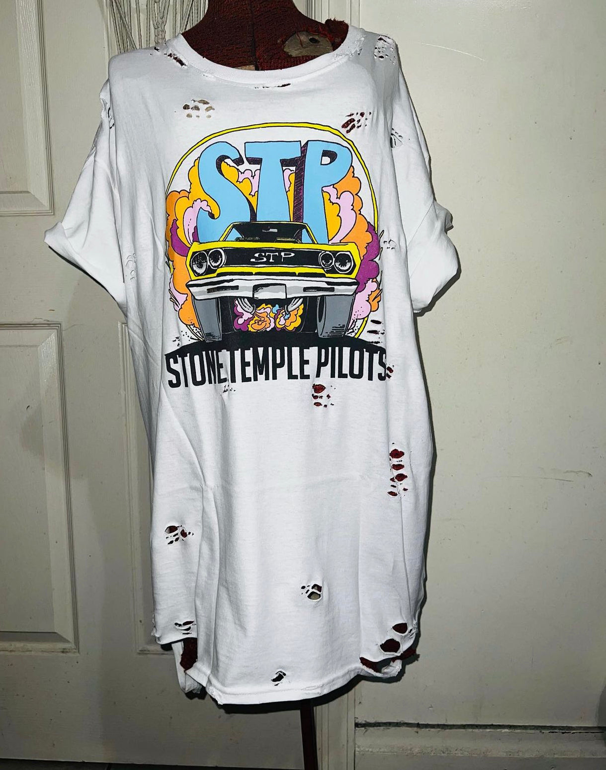 Stone Temple Pilots Distressed Tee (Customizable)