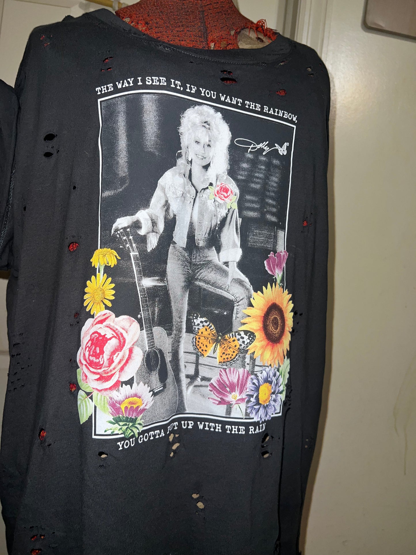 Dolly Parton Distressed Tee