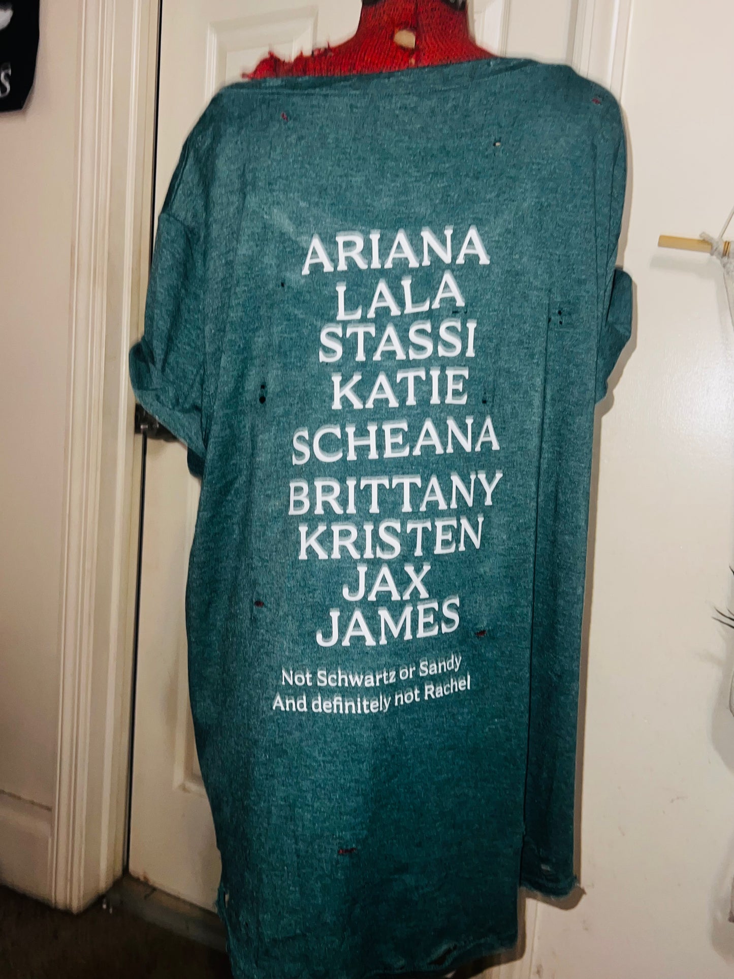 Custom VPR Names Oversized Shirt