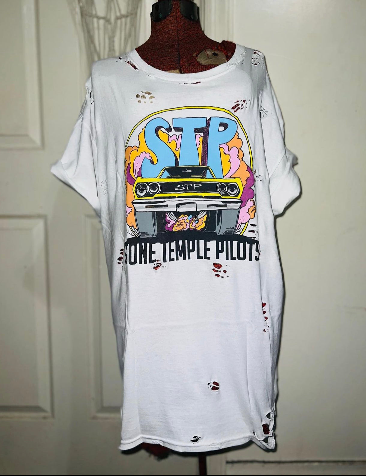 Stone Temple Pilots Distressed Tee (Customizable)
