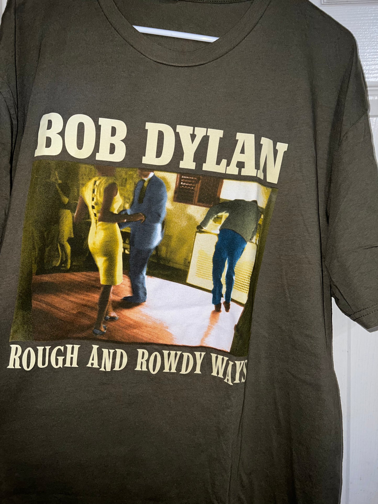 Bob Dylan Double Sided Vintage Oversized Distressed Tee