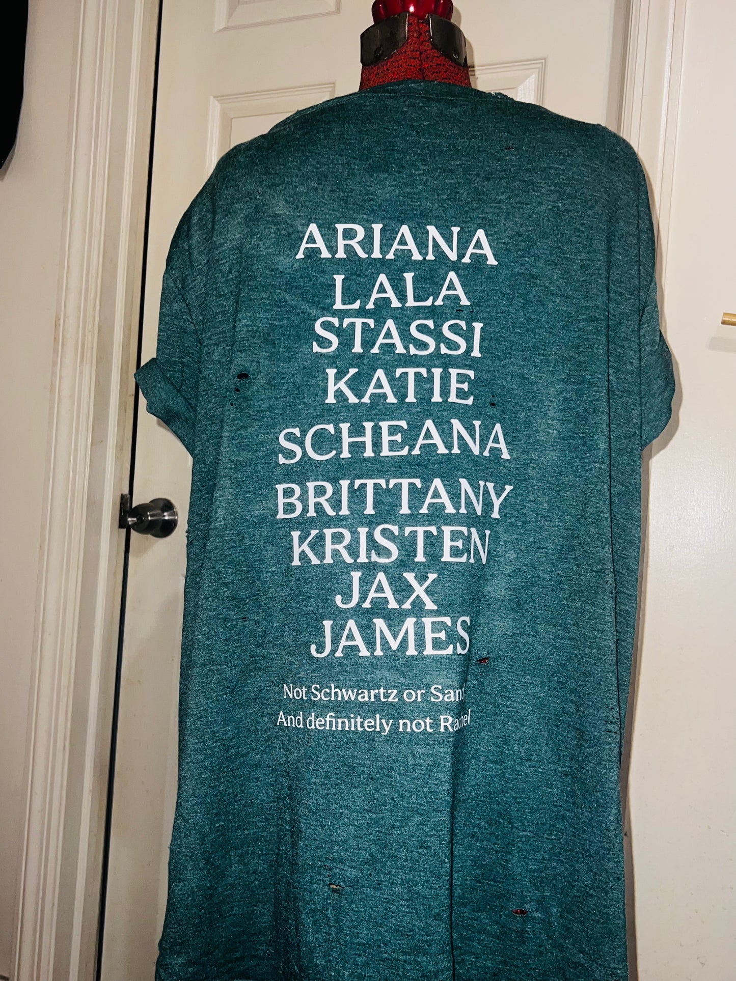 Custom VPR Names Oversized Shirt