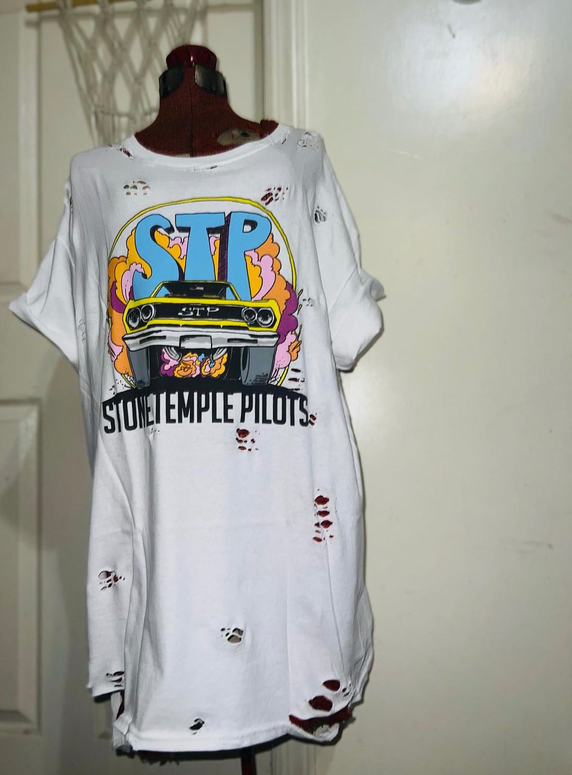 Stone Temple Pilots Distressed Tee (Customizable)