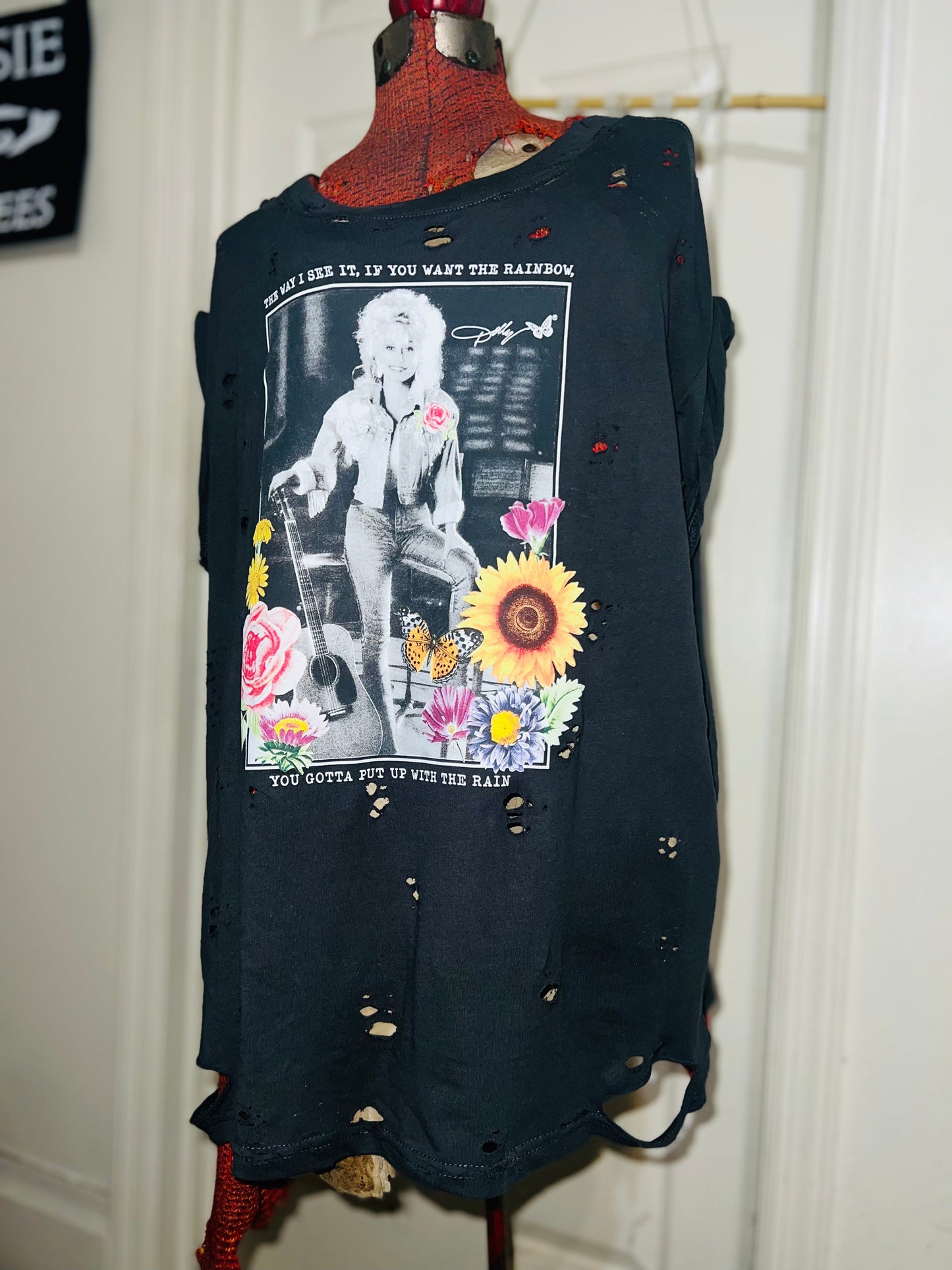 Dolly Parton Distressed Tee
