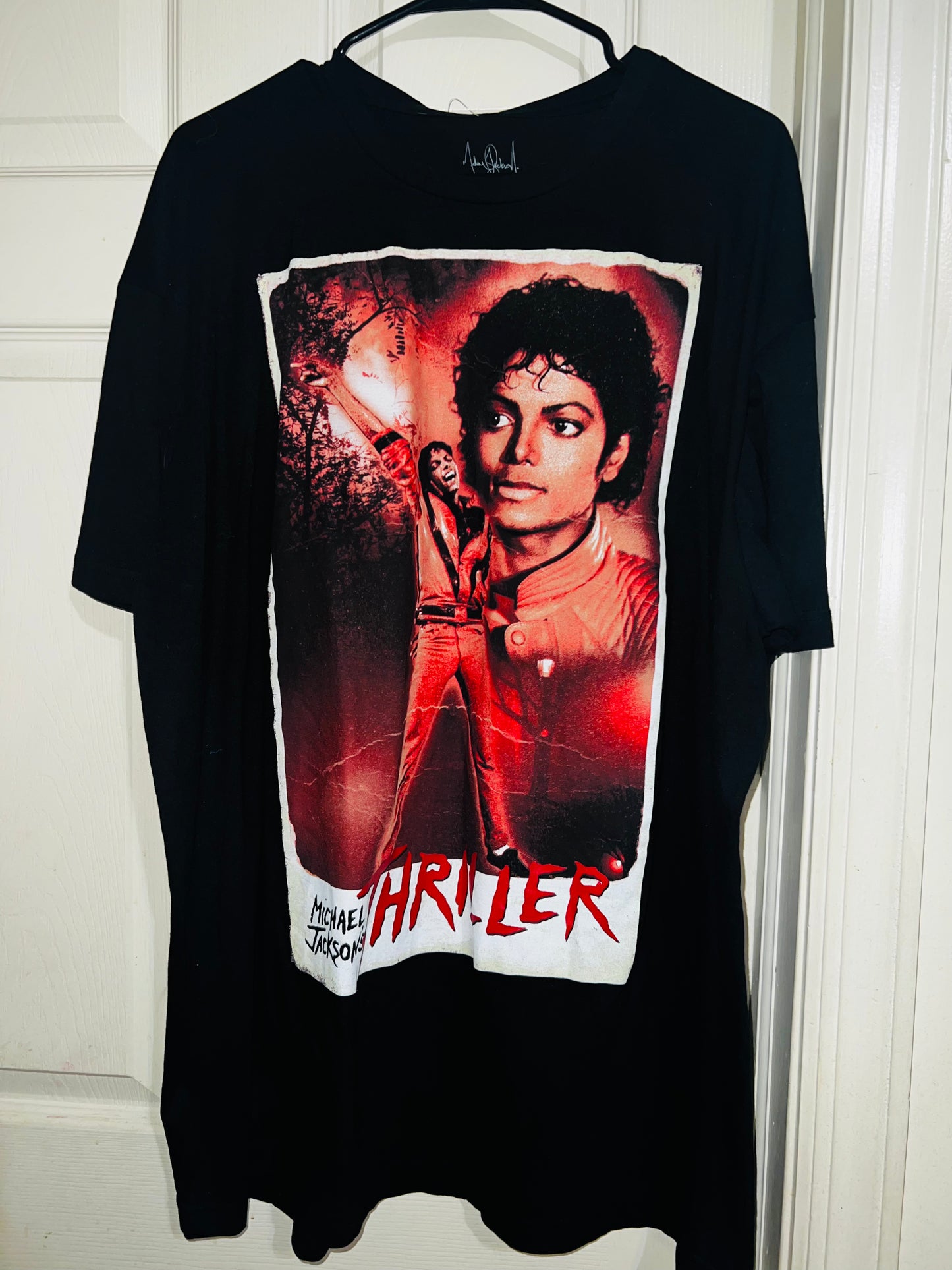Michael Jackson Thriller Distressed Tee