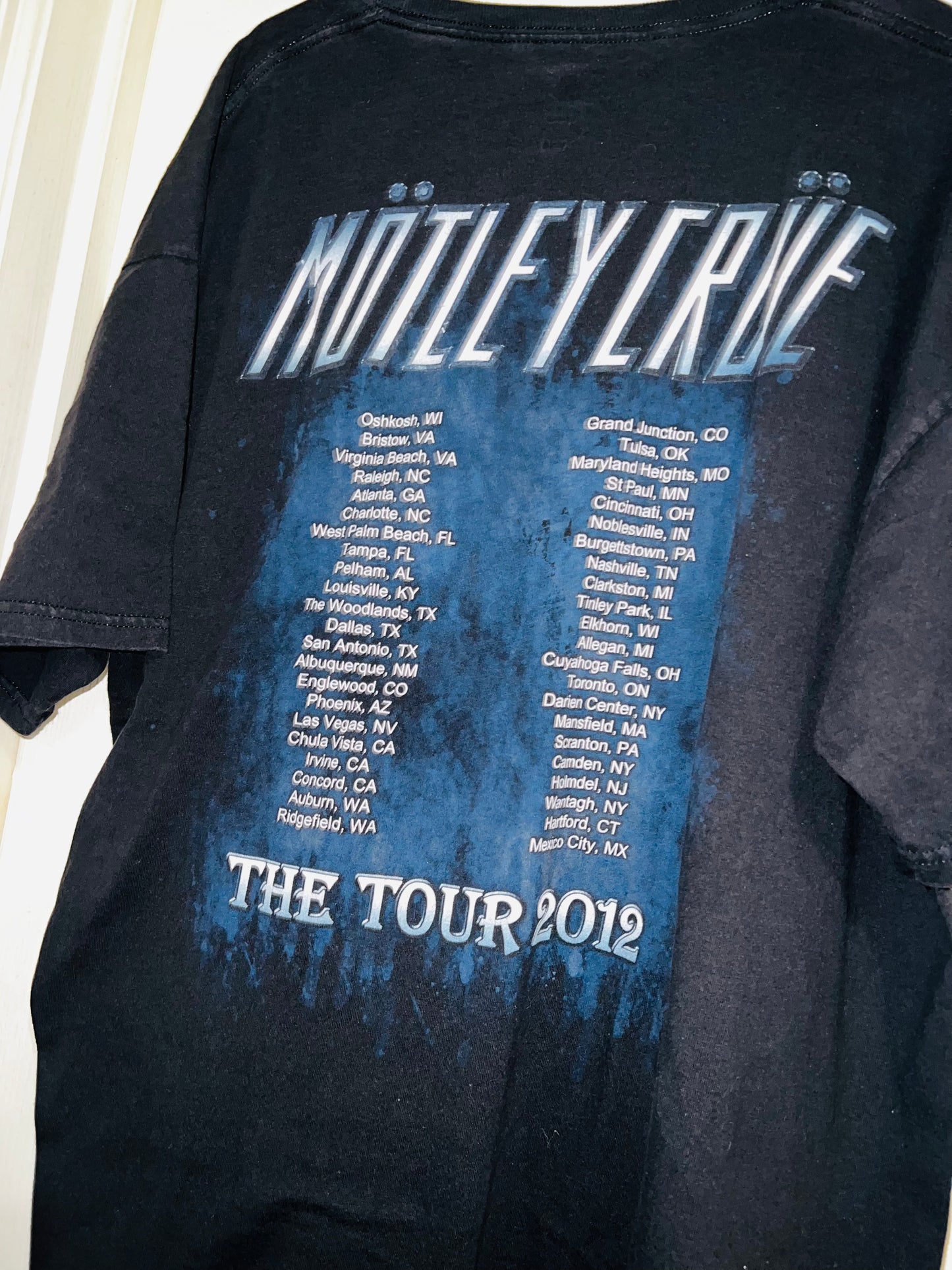 2012 Vintage Motley Crue Oversized Tee