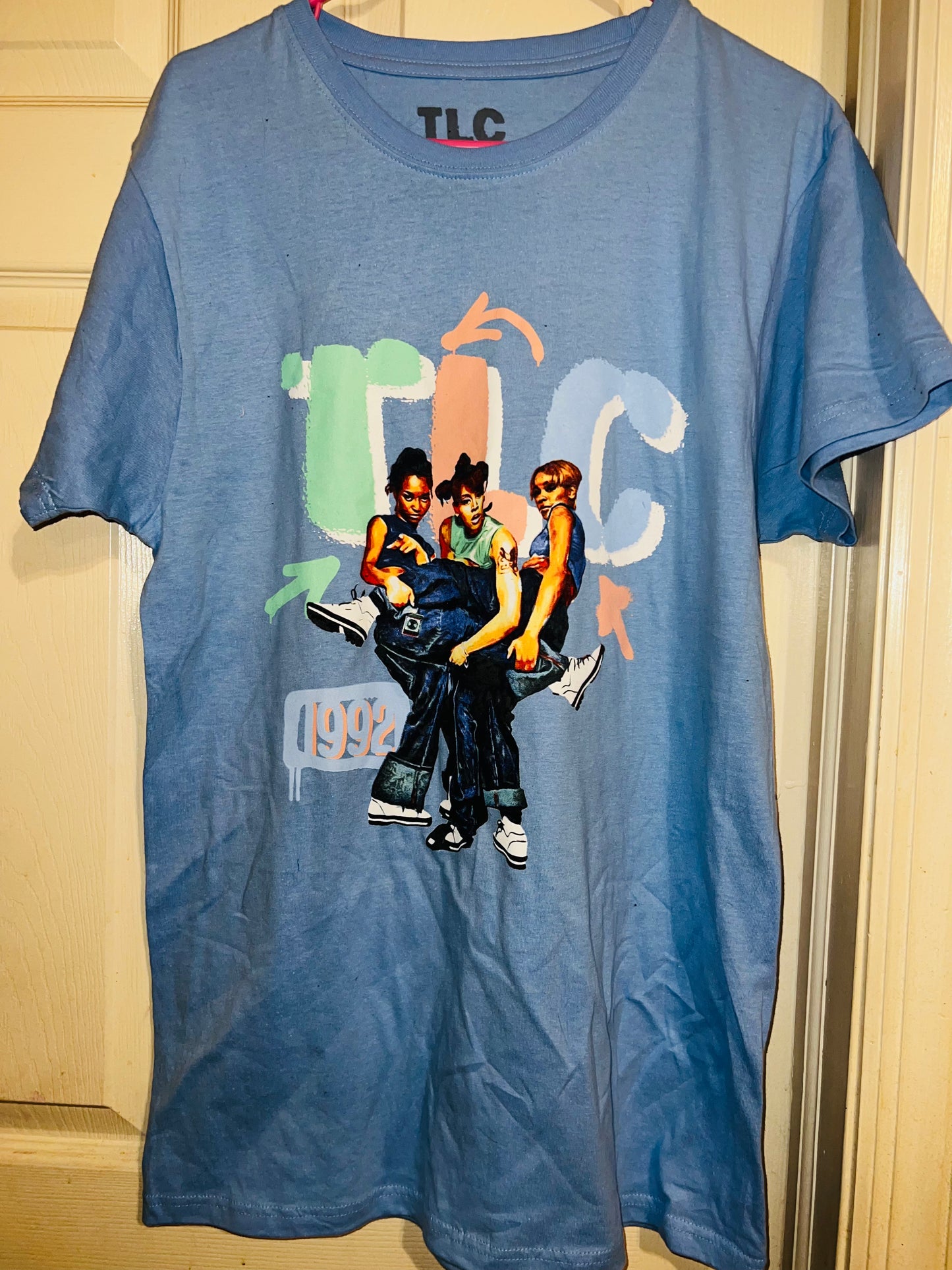 TLC 1992 Oversized Distressed Tee