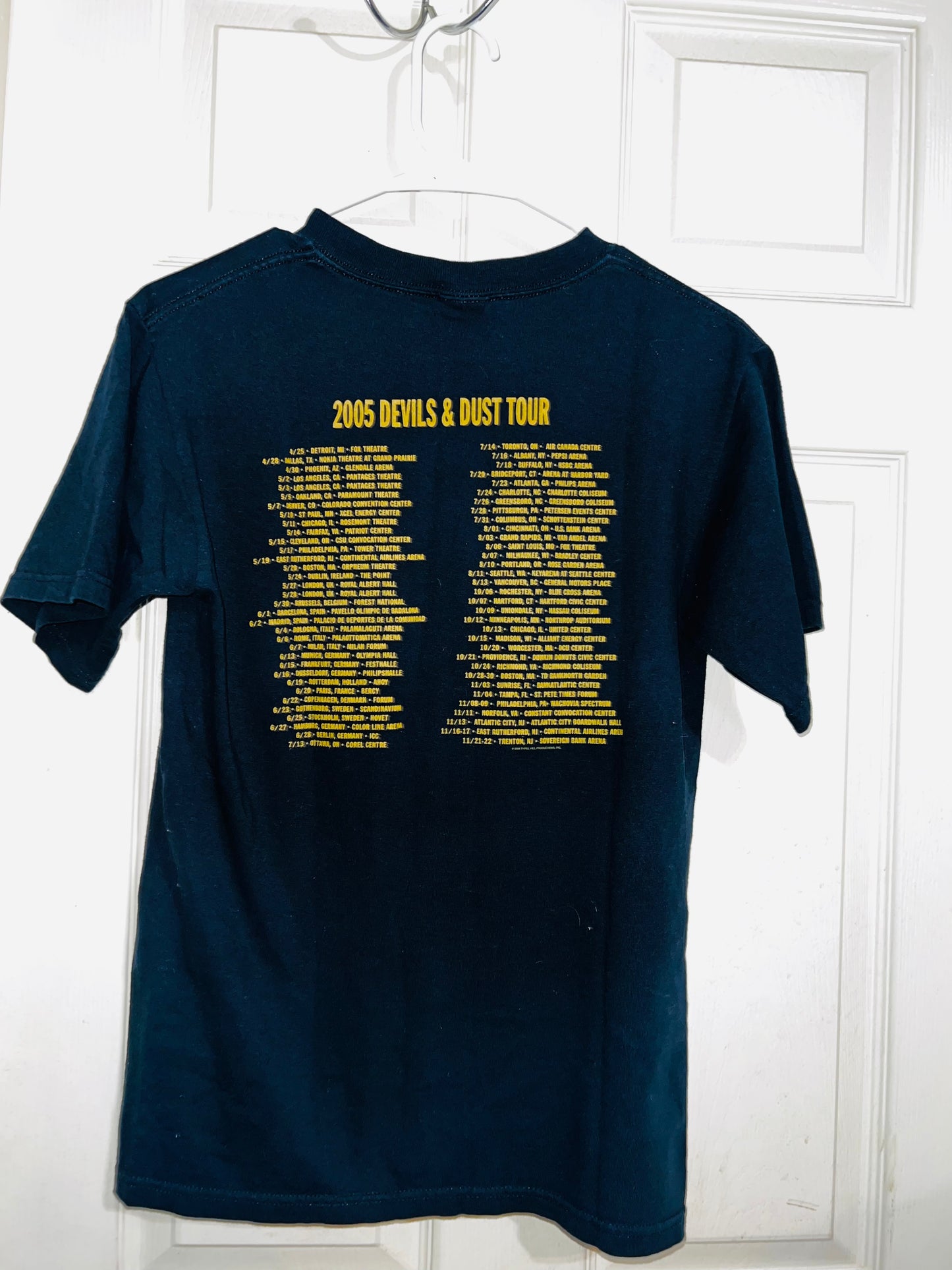 Bruce Springsteen Vintage Double Sided Oversized Tour Tee