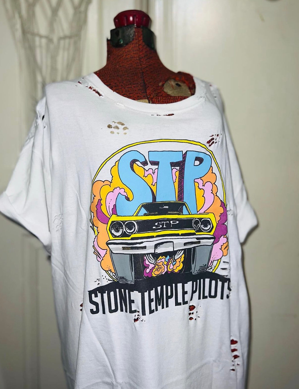 Stone Temple Pilots Distressed Tee (Customizable)