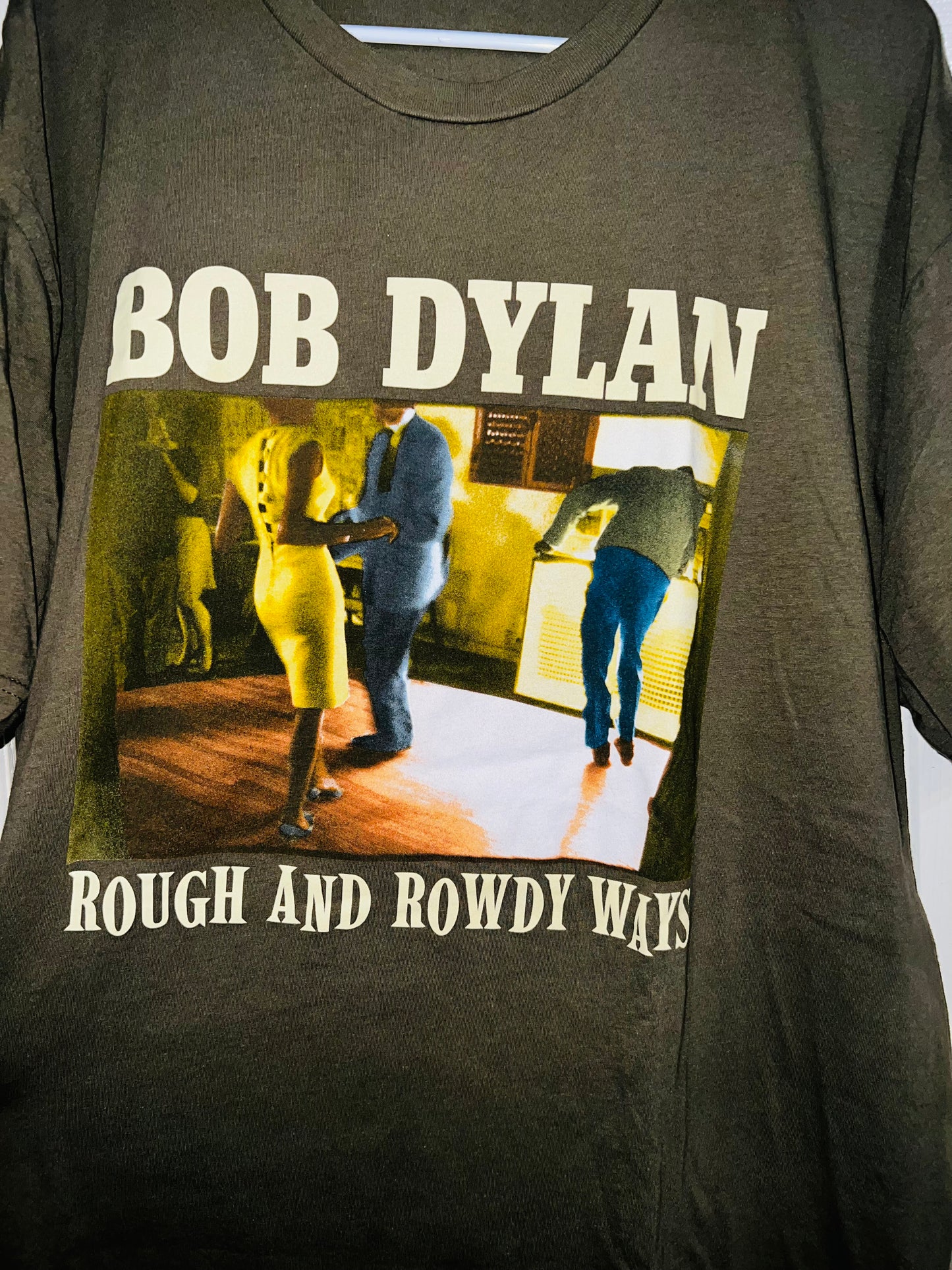 Bob Dylan Double Sided Vintage Oversized Distressed Tee