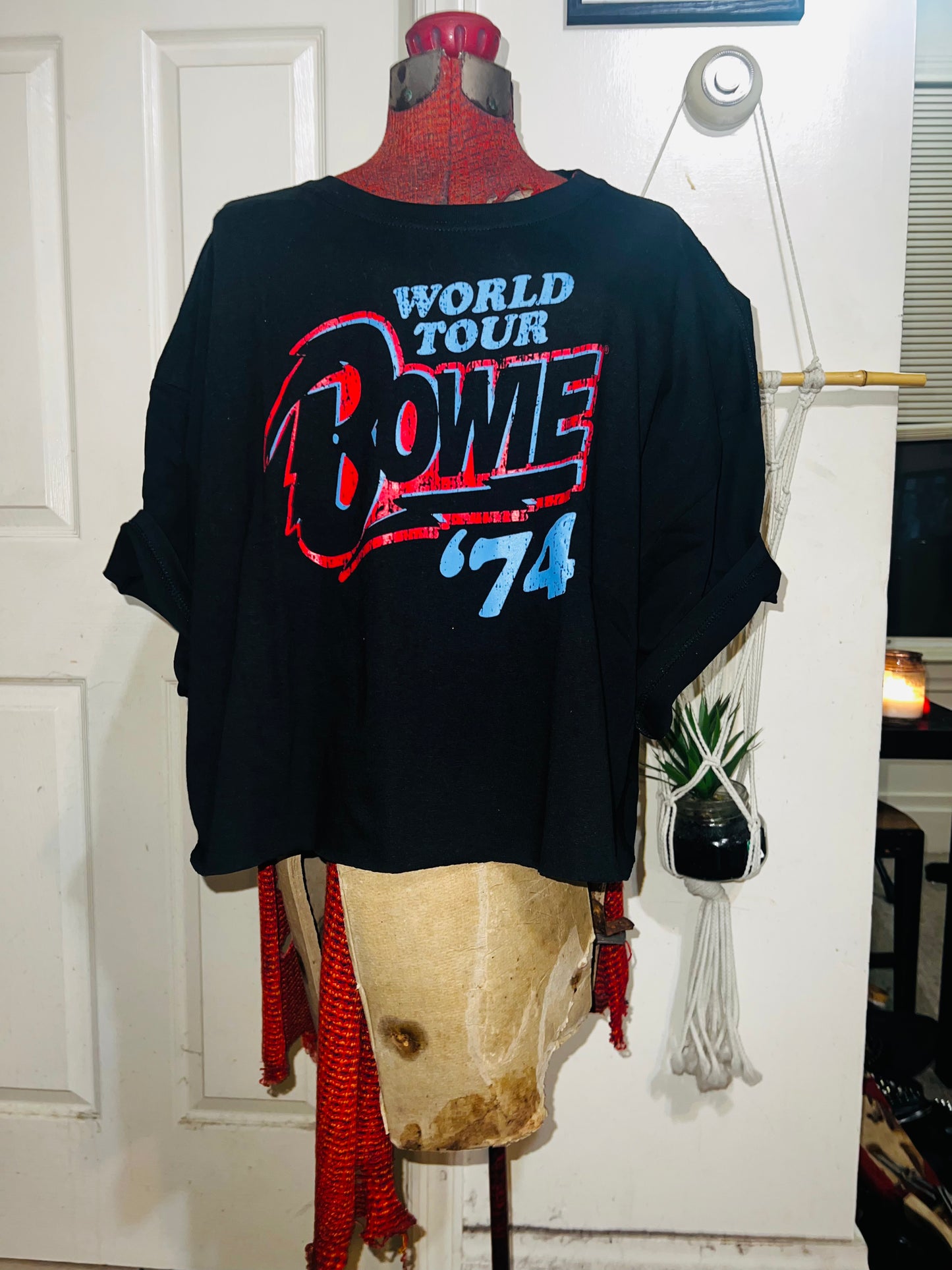 David Bowie 74 Tour Oversized Tee