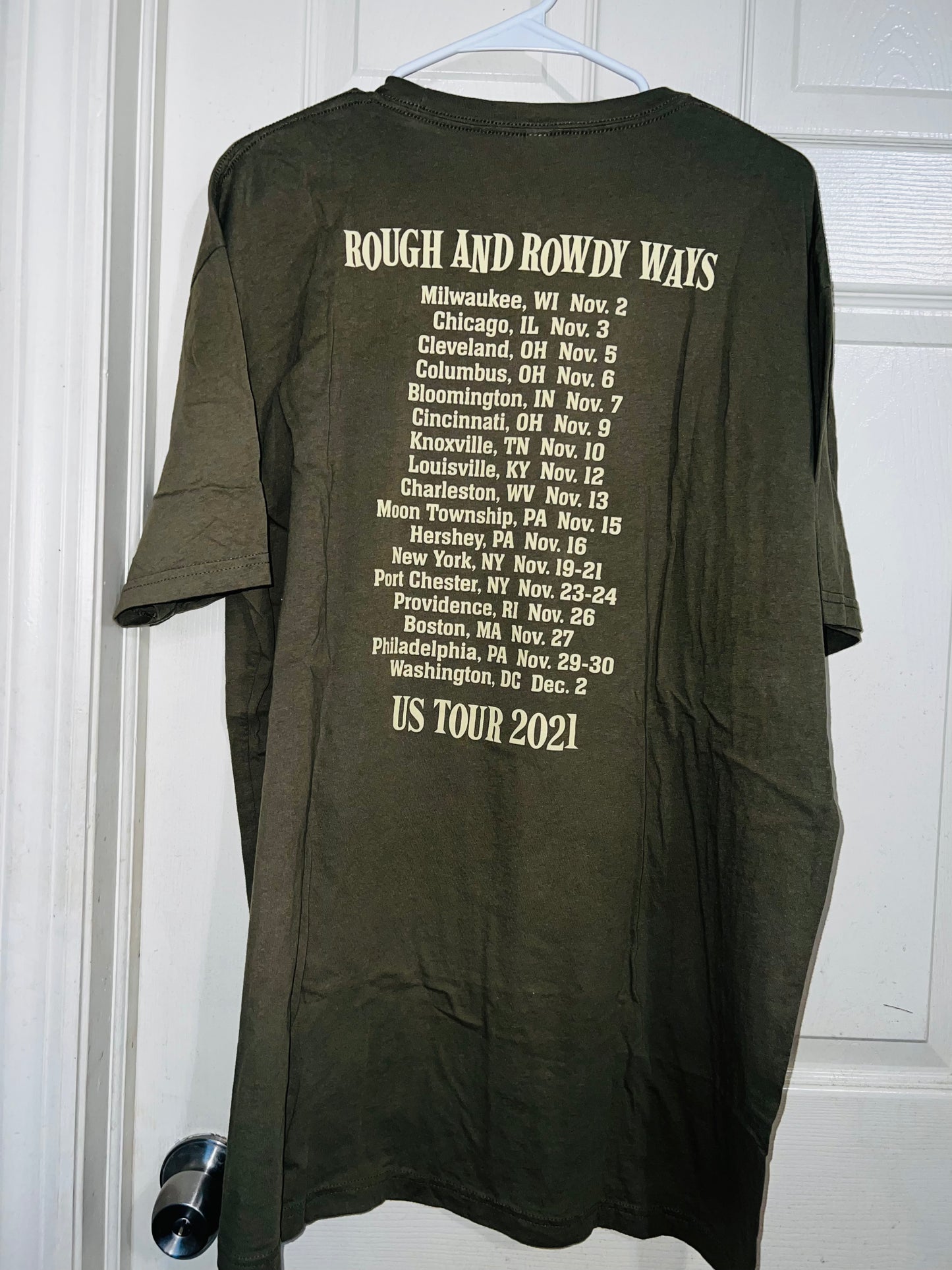 Bob Dylan Double Sided Vintage Oversized Distressed Tee