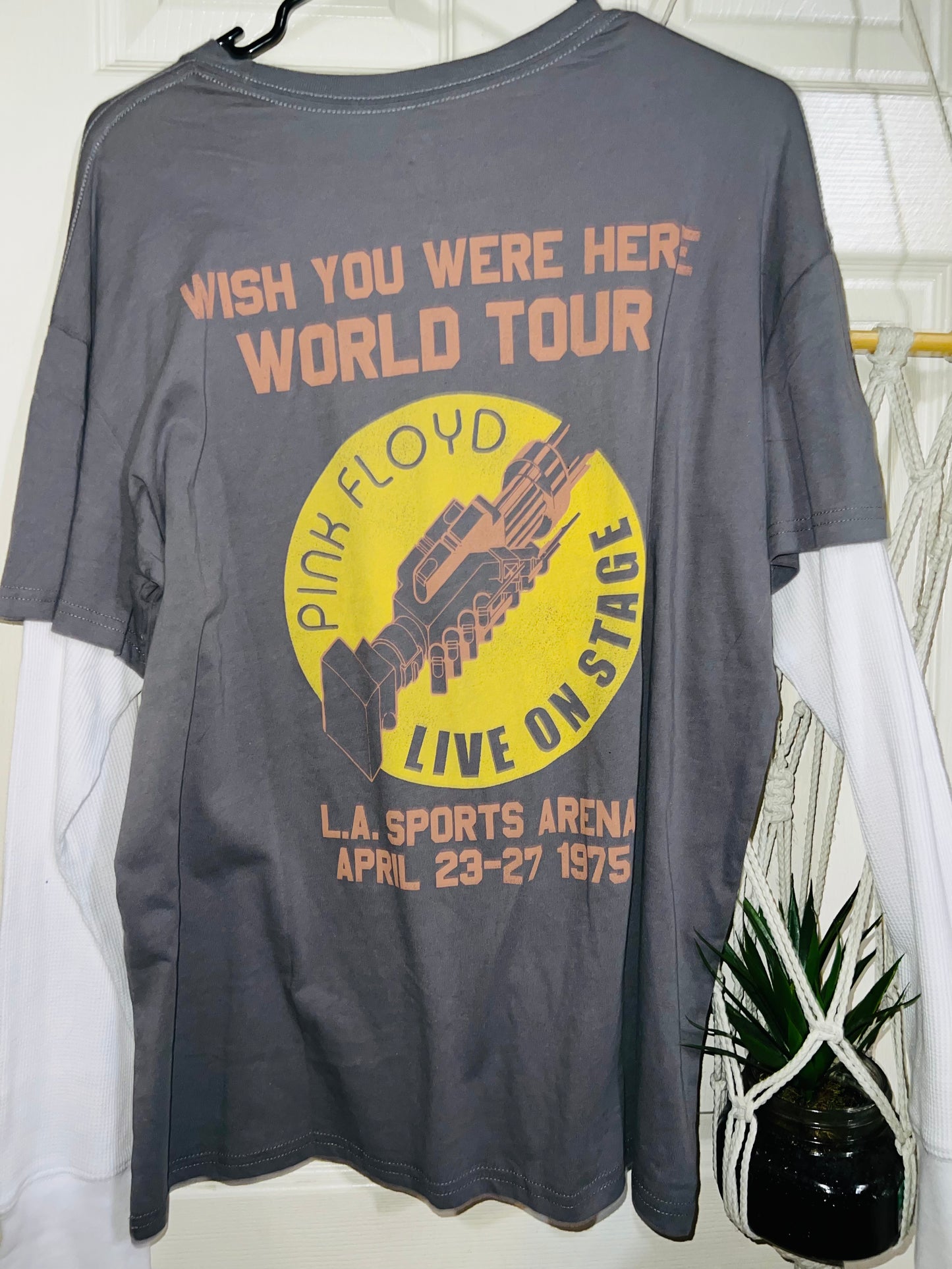 Pink Floyd Double Sided Long Sleeve OS Diss. Shirt