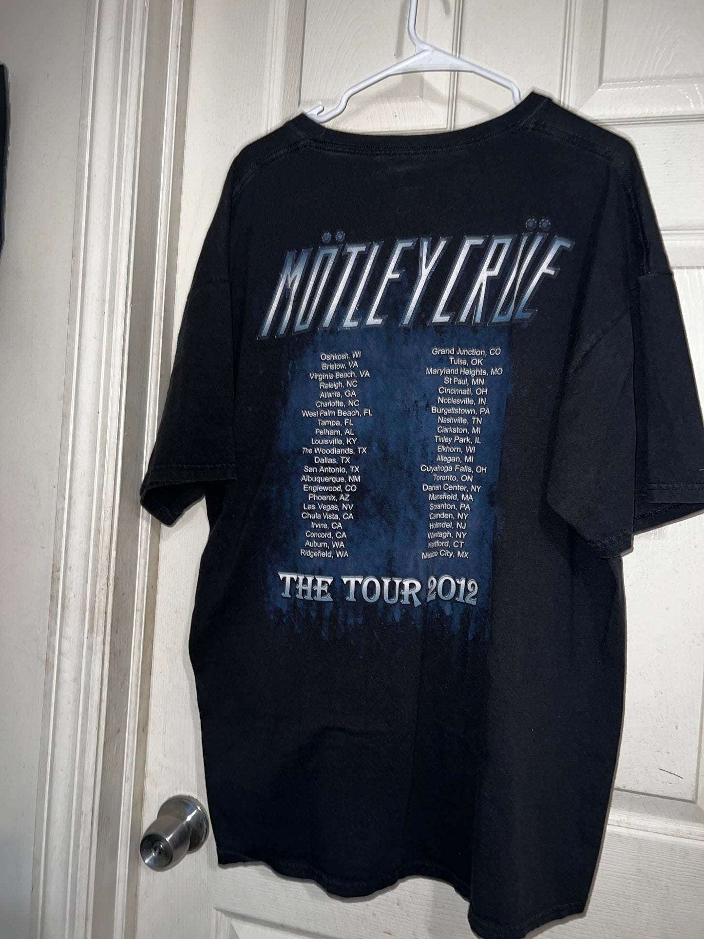 2012 Vintage Motley Crue Oversized Tee