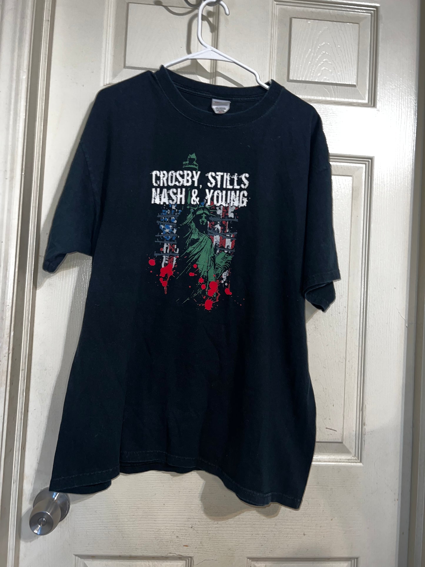 Crosby, Stills, Nash & Young Double Sided Vintage Tee