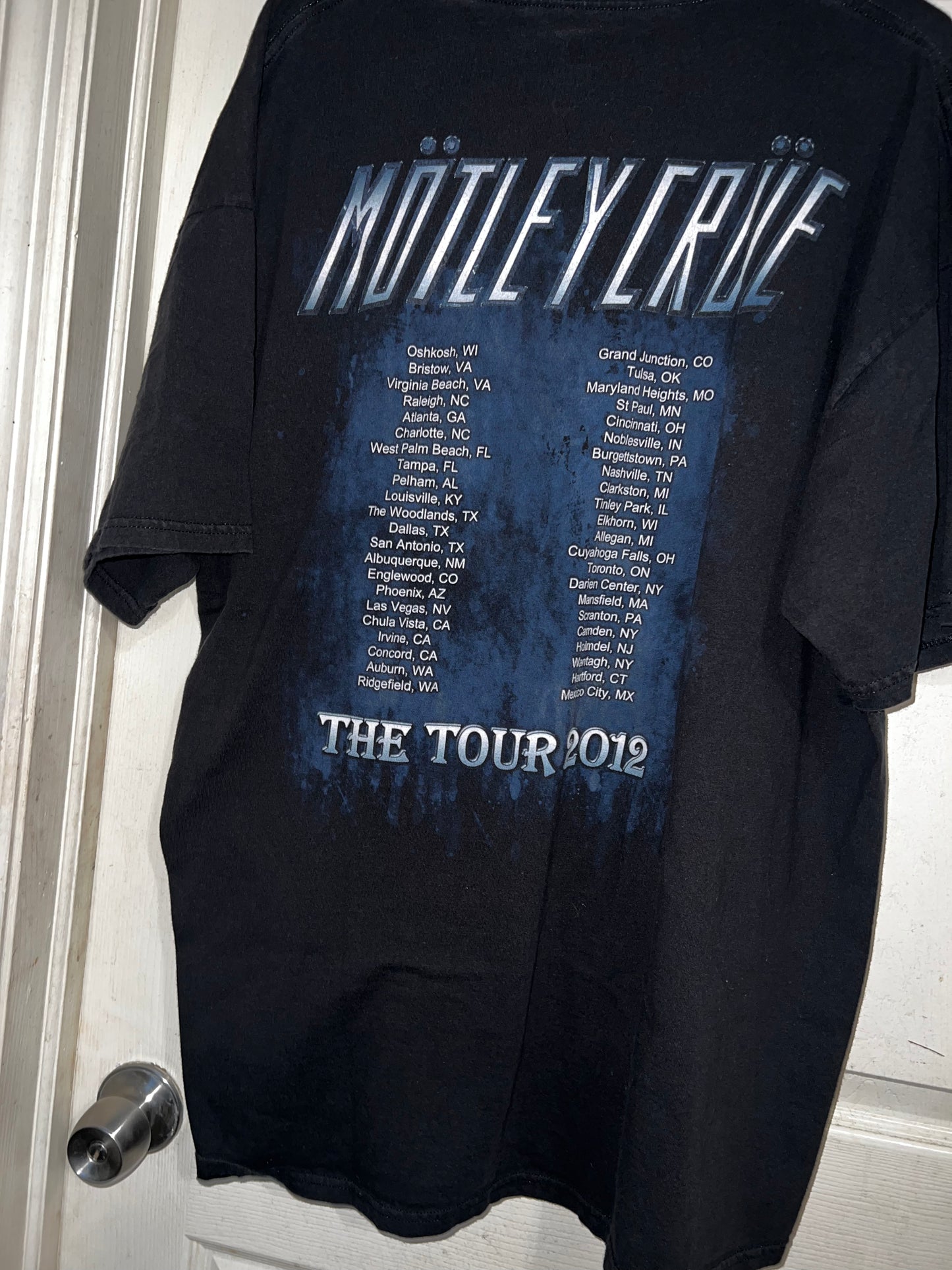 2012 Vintage Motley Crue Oversized Tee